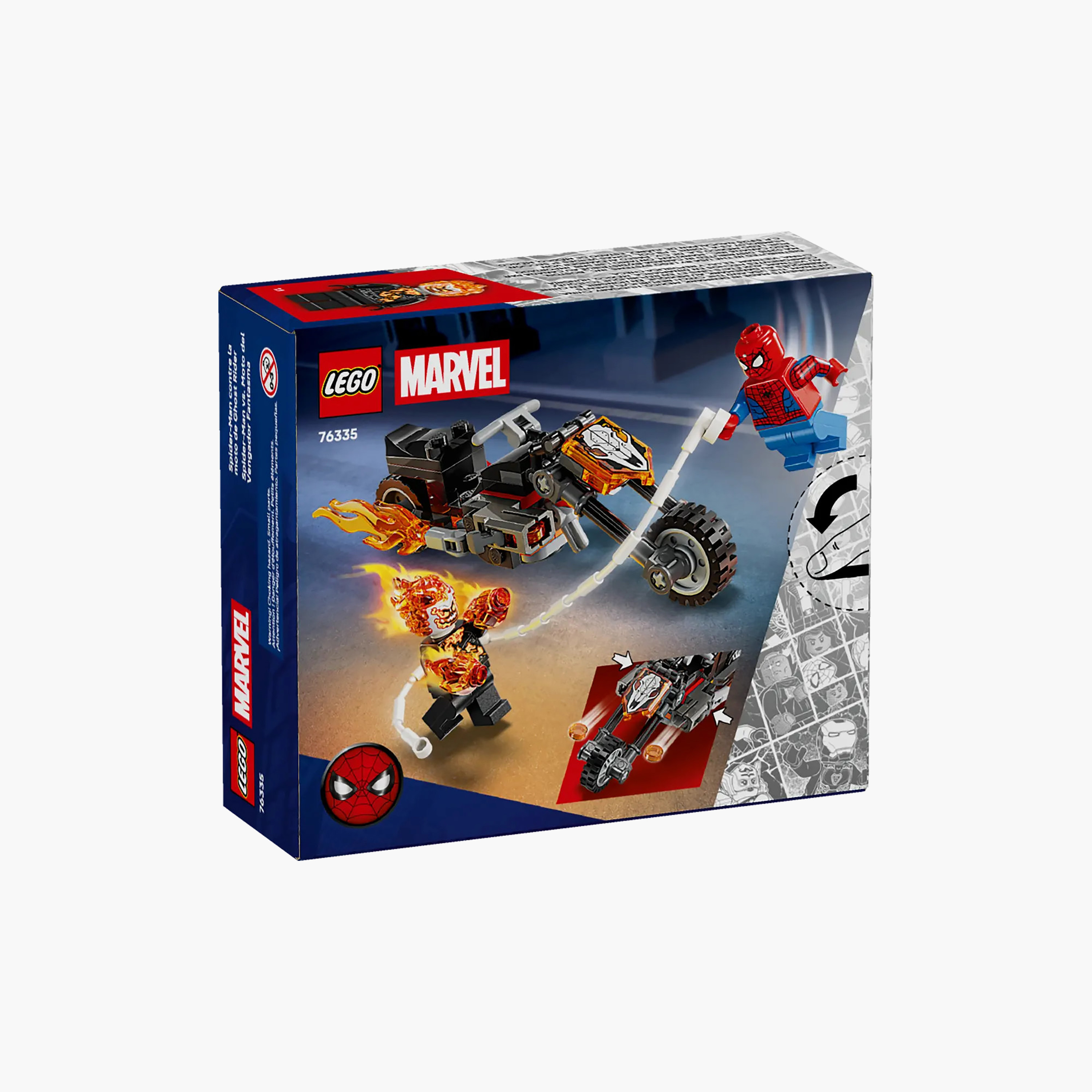 LEGO ǀ Marvel Spider-Man vs. Ghost Rider Motorcycle 76335-toys-buildingblocks-blocks-image-4