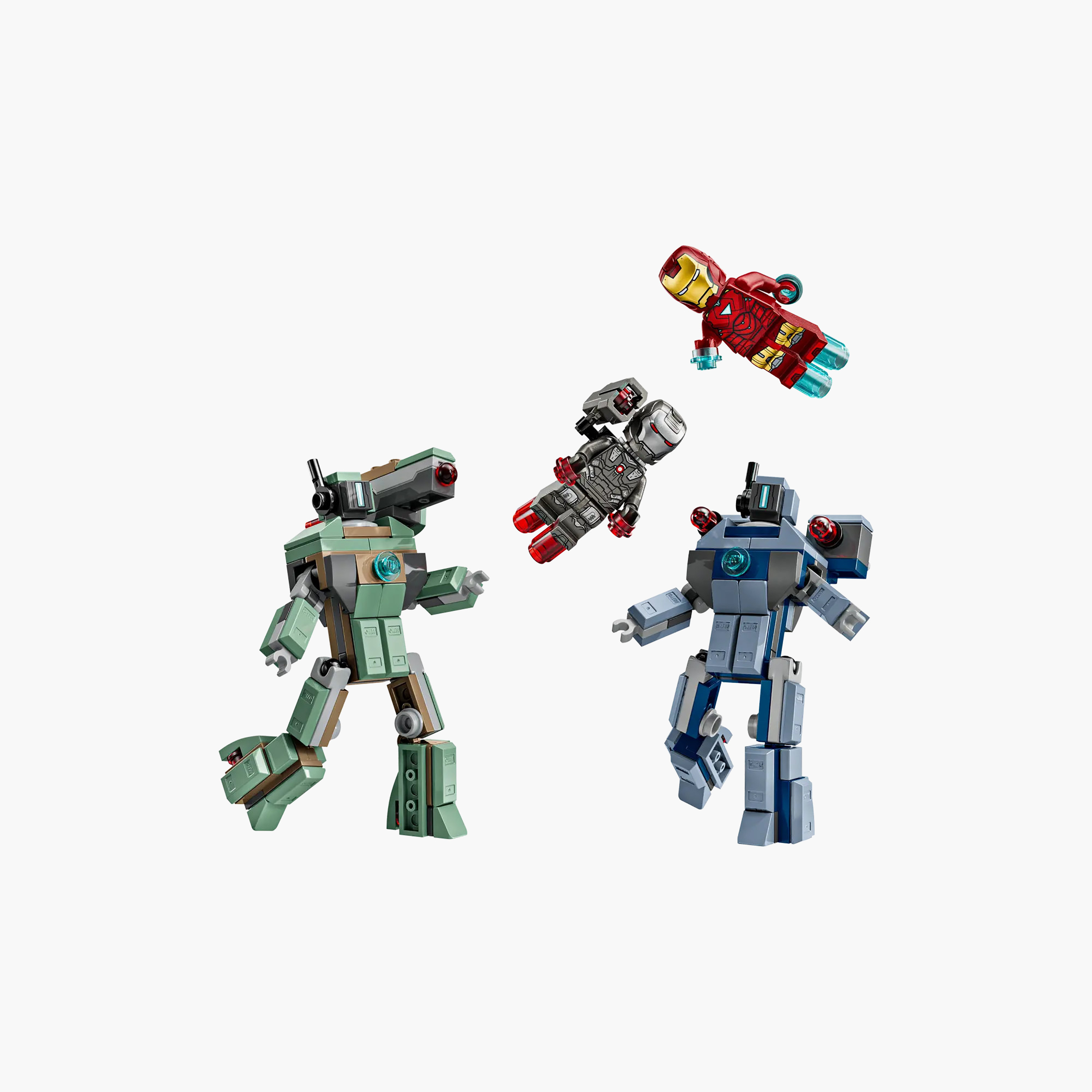LEGO ǀ Marvel Iron Man & War Machine vs. Hammer Drones Building Toy 76320-toys-buildingblocks-blocks-image-1