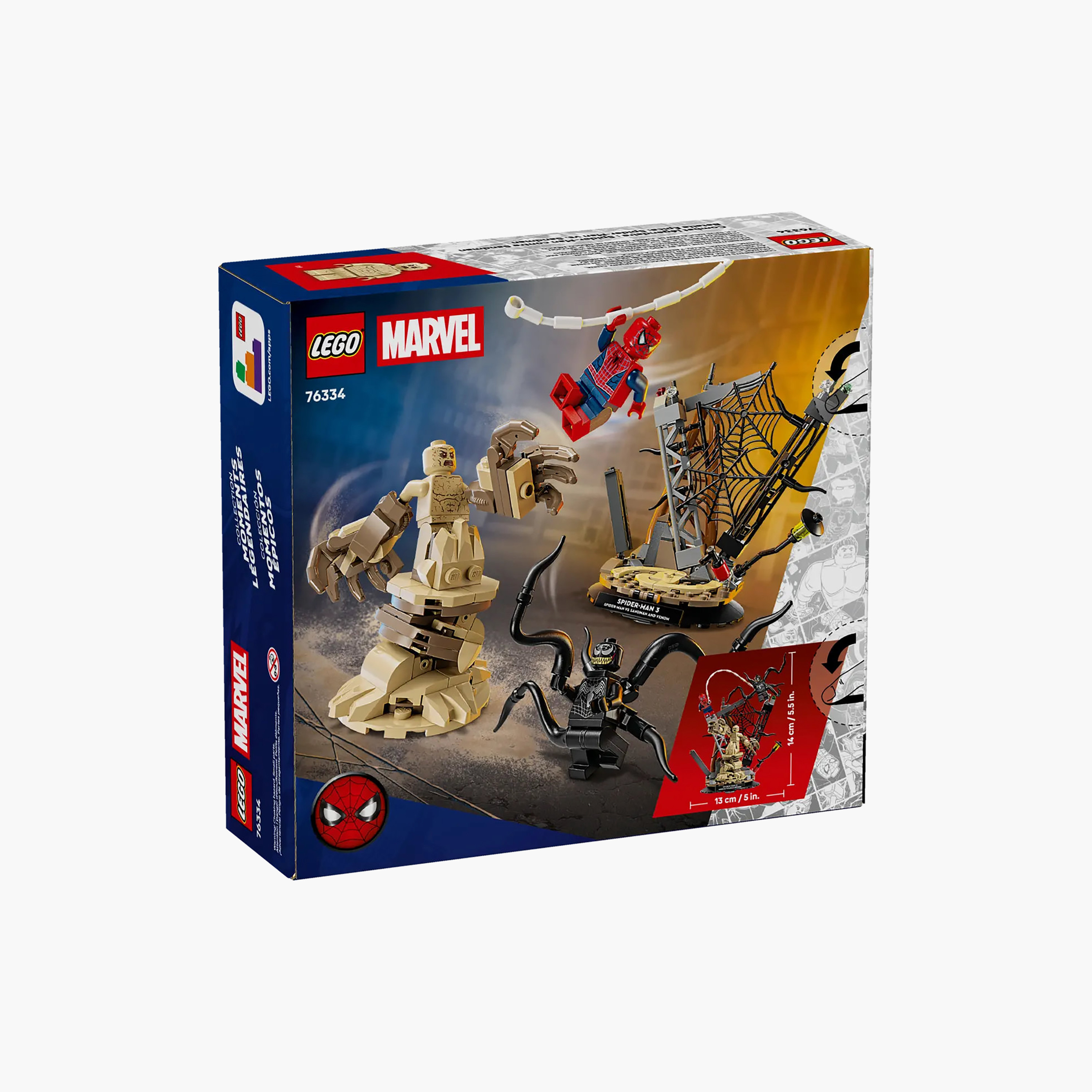 LEGO ǀ Marvel Epic Battle: Spider-Man vs. Sandman 76334-toys-buildingblocks-blocks-image-9