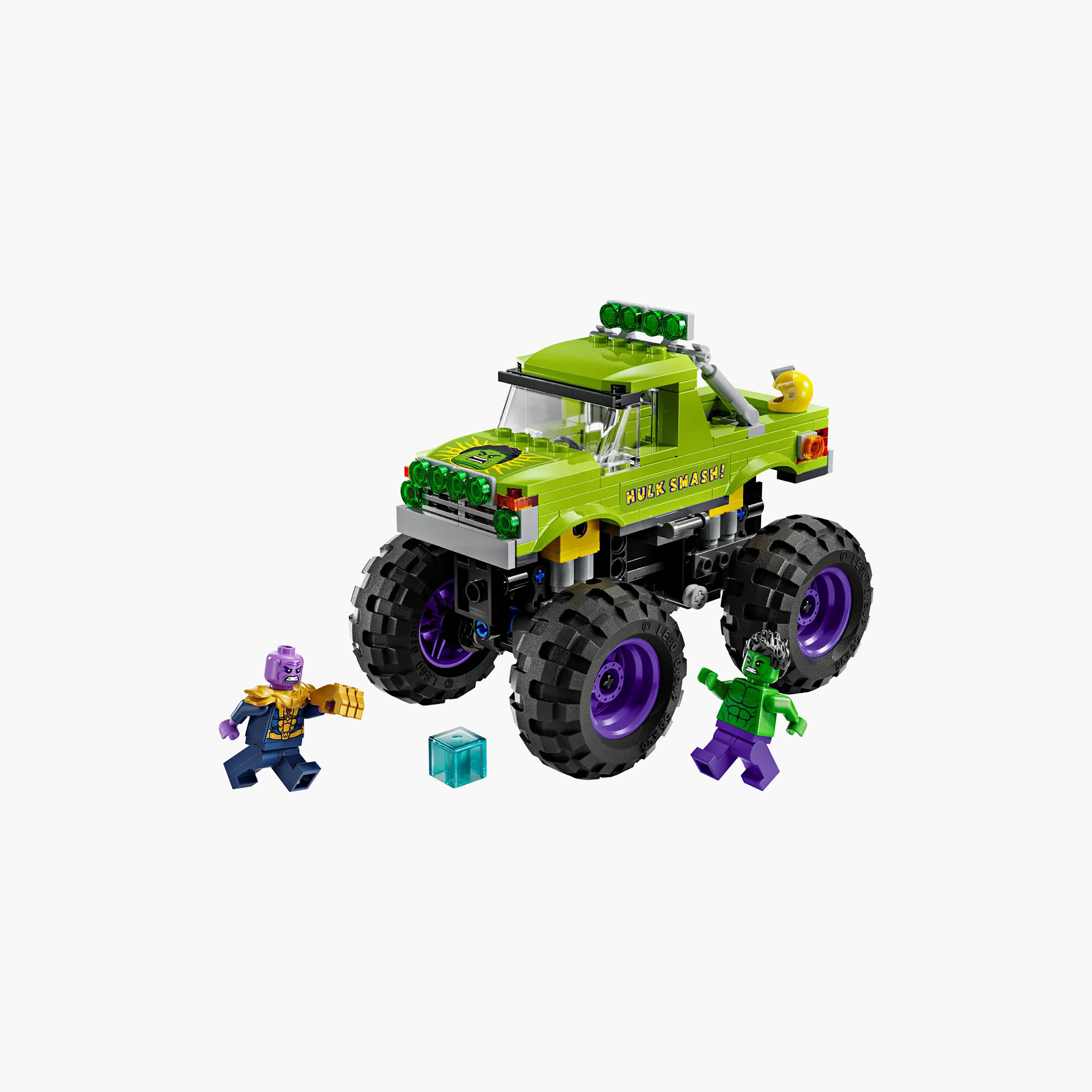 LEGO ǀ Marvel The Hulk Truck vs. Thanos Super Hero Building Toy Vehicle 76312-toys-buildingblocks-blocks-image-1