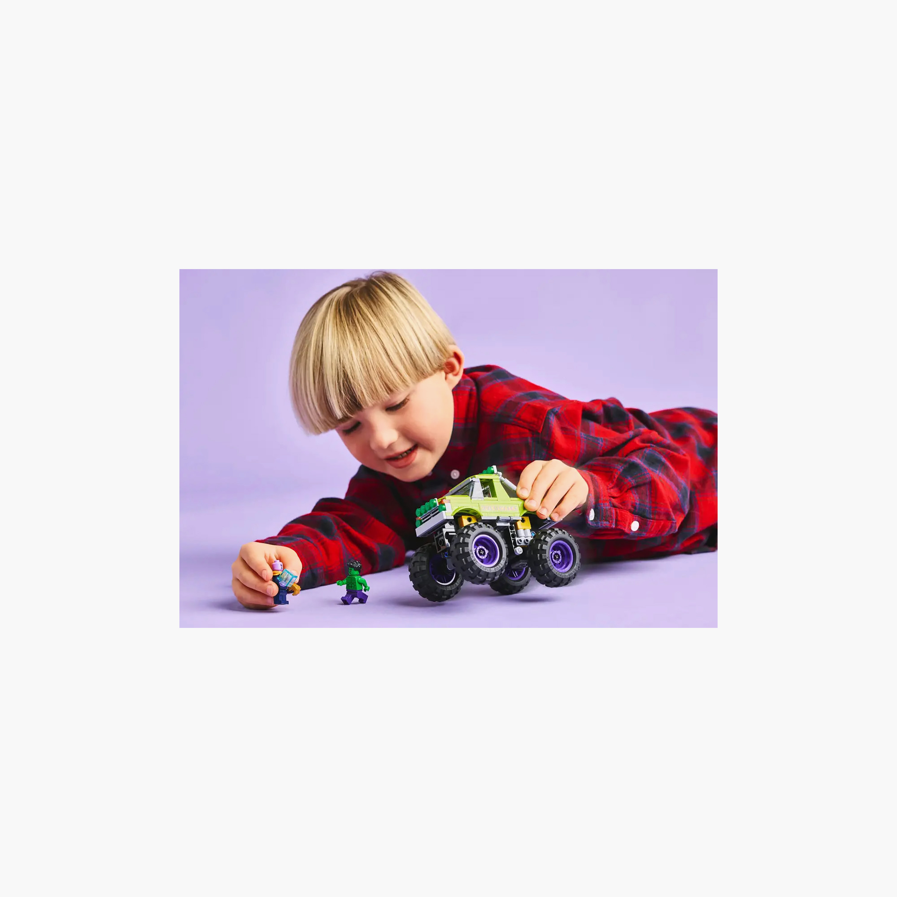 LEGO ǀ Marvel The Hulk Truck vs. Thanos Super Hero Building Toy Vehicle 76312-toys-buildingblocks-blocks-image-6