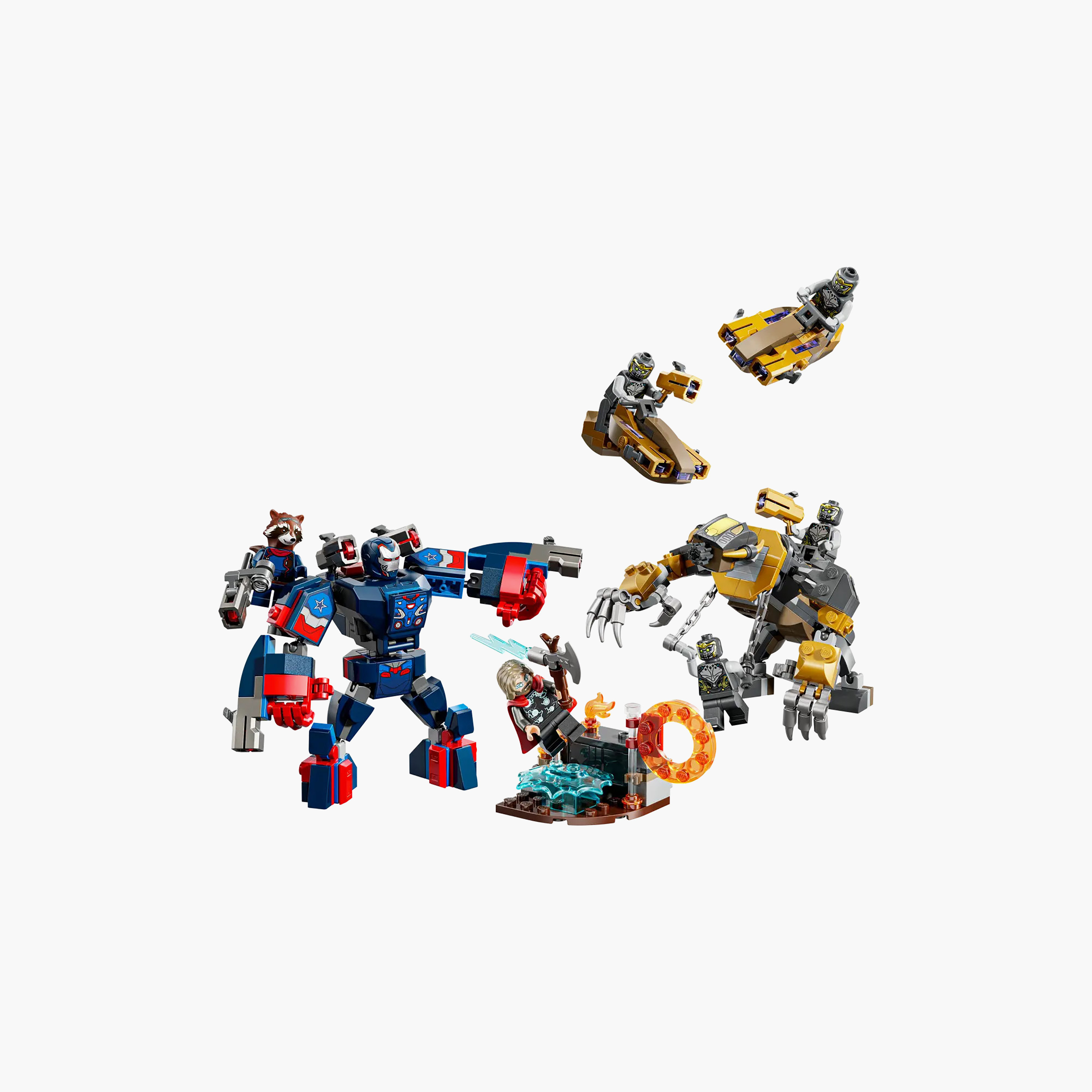 LEGO ǀ Marvel Avengers: Endgame Thor vs. Chitauri Super Hero Action 76322-toys-buildingblocks-blocks-image-1