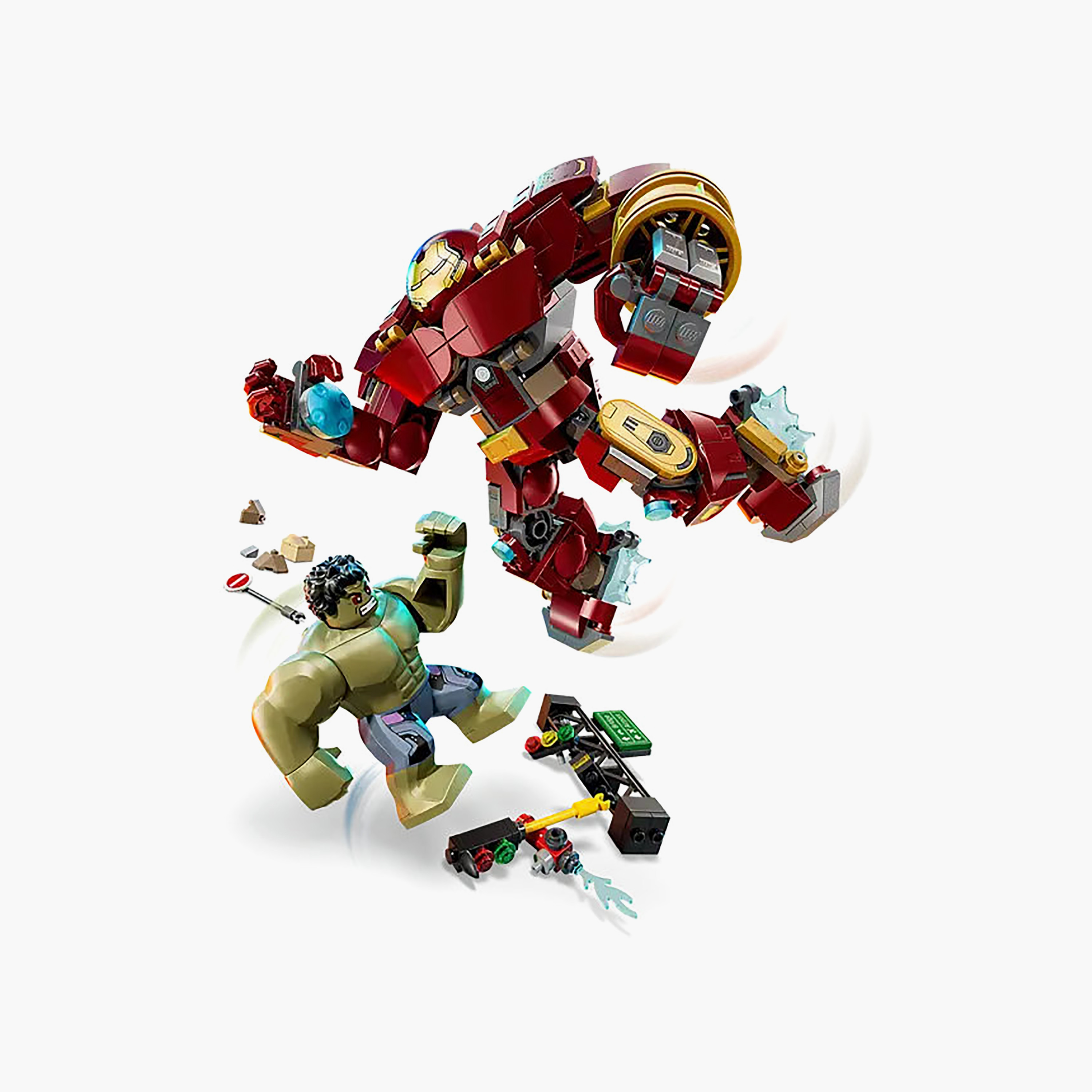 معركة ملحمية: هالك باستر ضد هالك من مارفل 76343 من ليغو-toys-buildingblocks-blocks-image-4