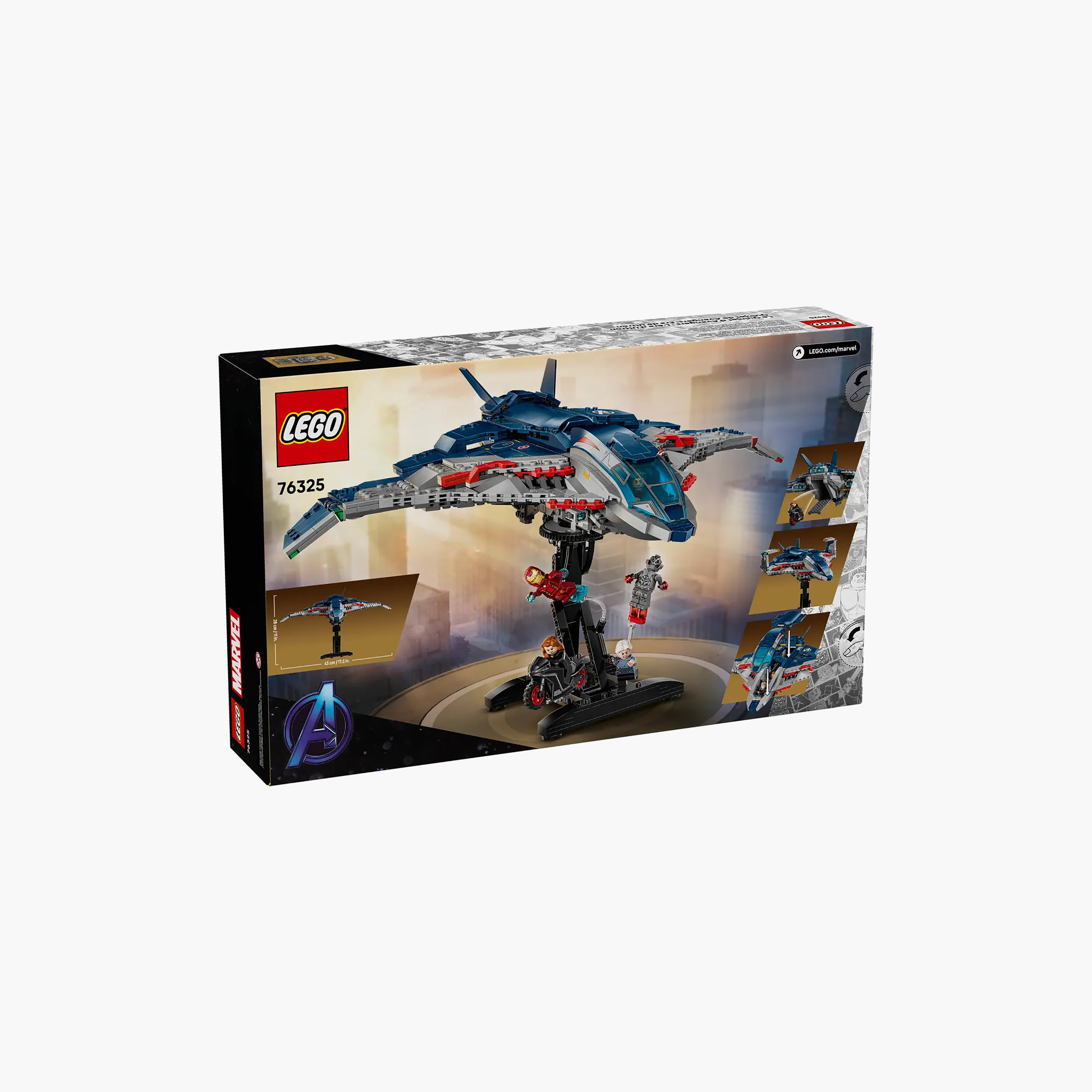 LEGO ǀ Marvel Avengers: Age of Ultron Quinjet, Kids’ Building Kit 76325-toys-buildingblocks-blocks-image-5