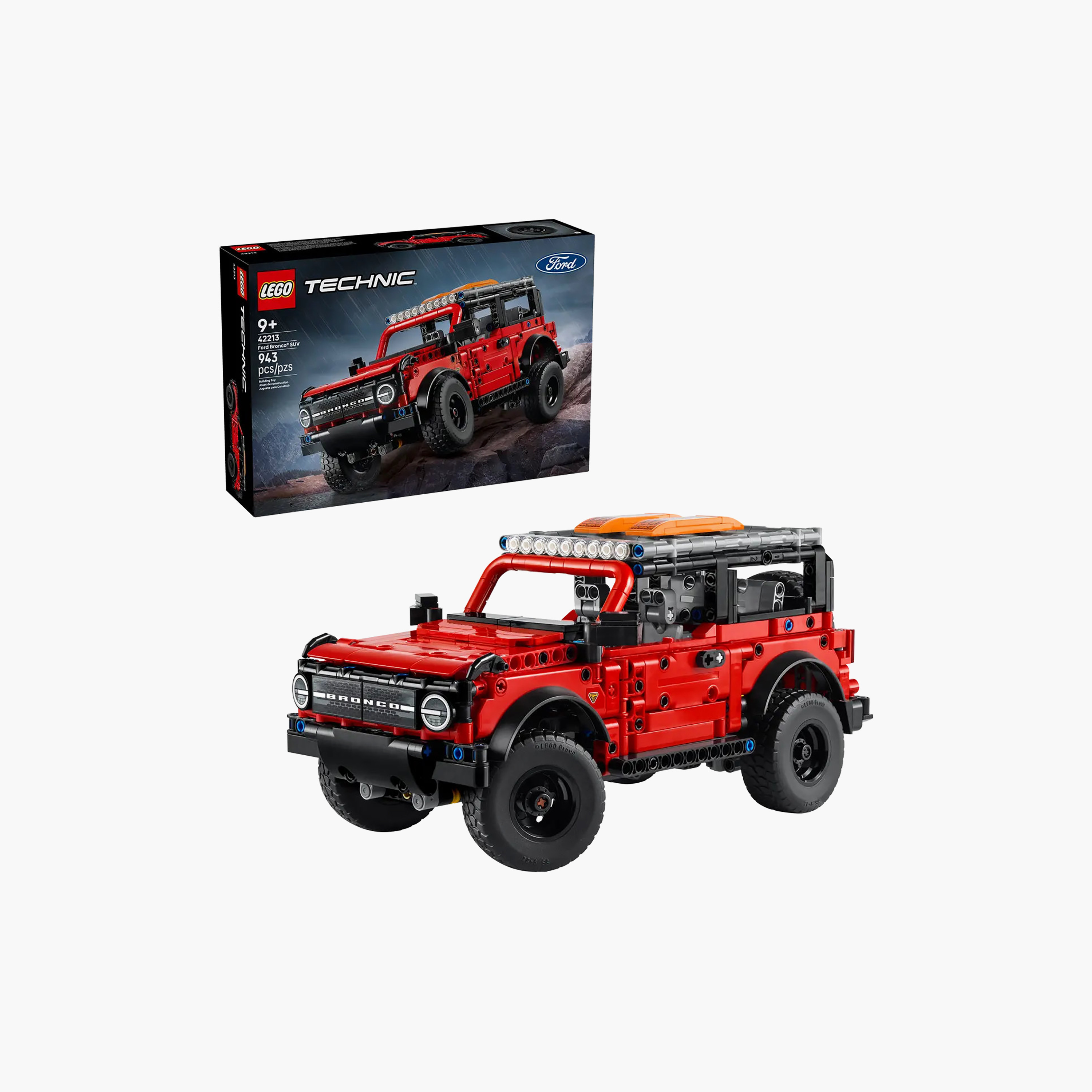 LEGO Technic Ford Bronco SUV Model Car Kit, STEM Building Set 42213-toys-buildingblocks-blocks-image-5