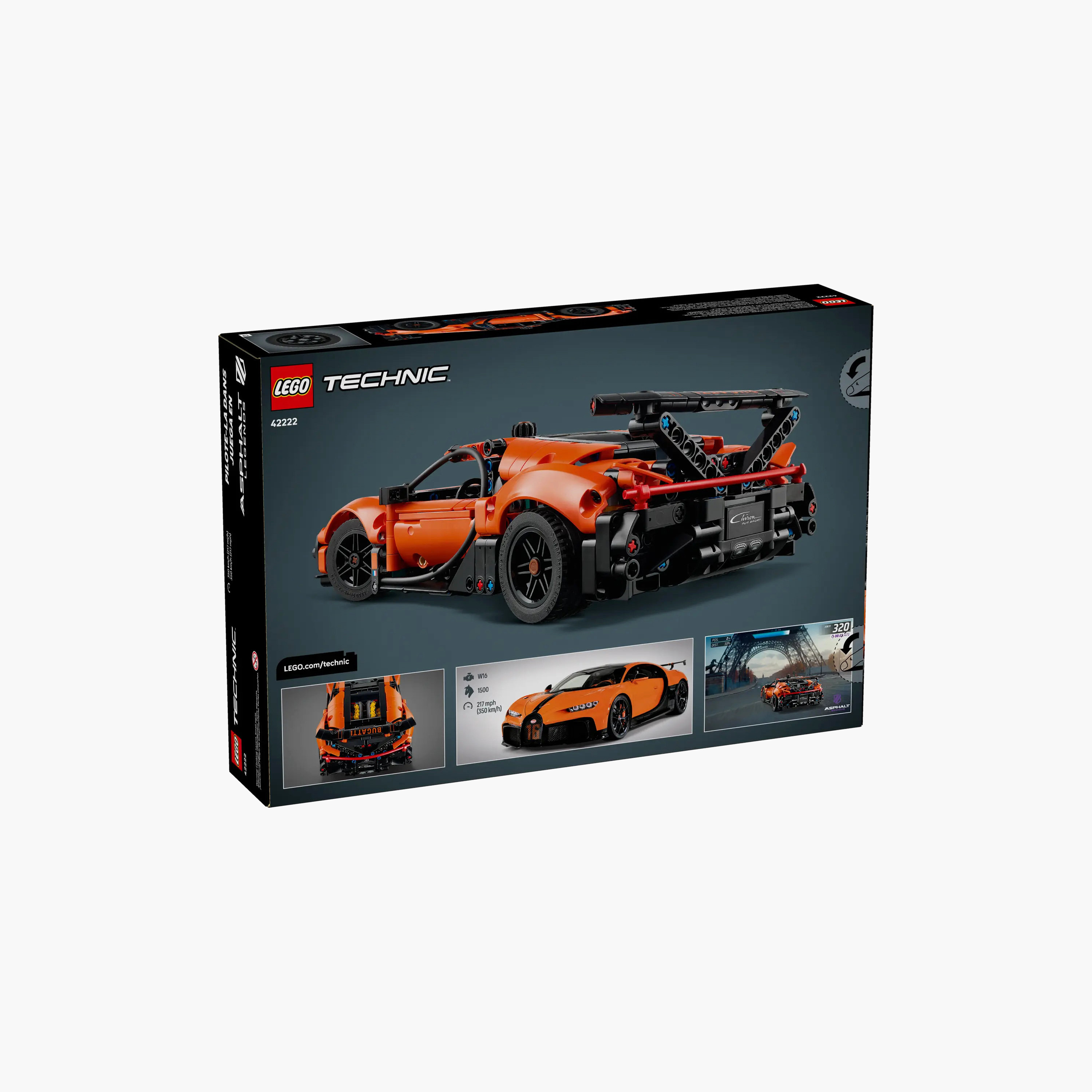 LEGO Technic Bugatti Chiron Pur Sport Hypercar 42222-toys-buildingblocks-blocks-image-7