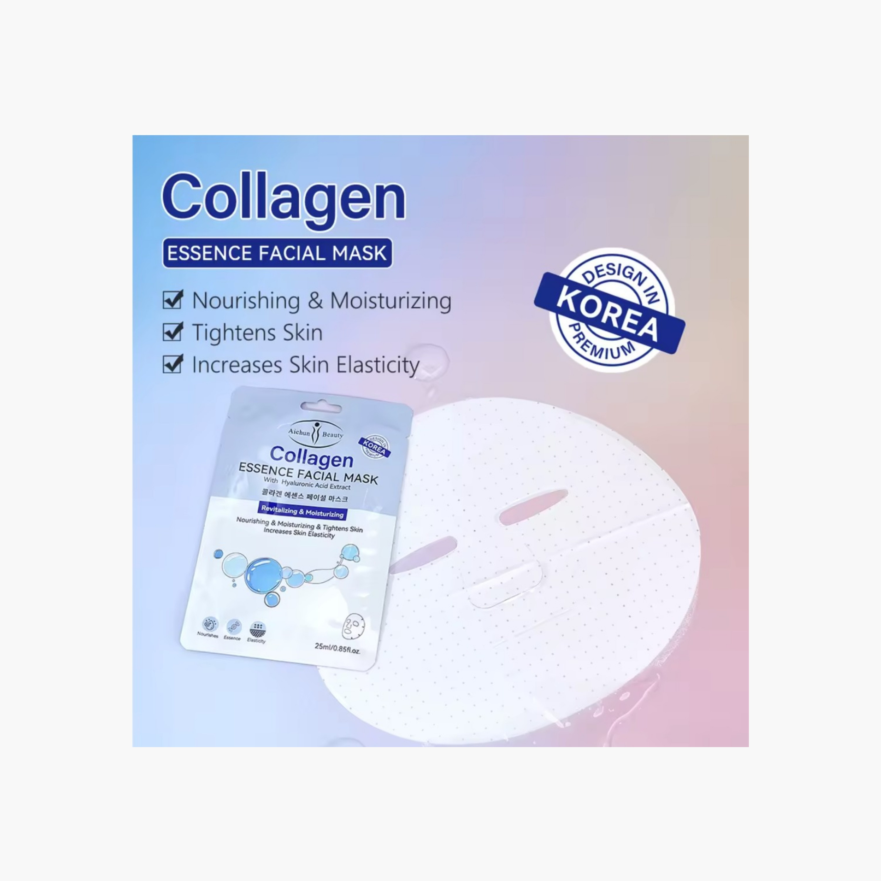 Aichun Collagen Essence Facial Mask-beautyandpersonalcare-skin-masks-masksandpeels-image-1