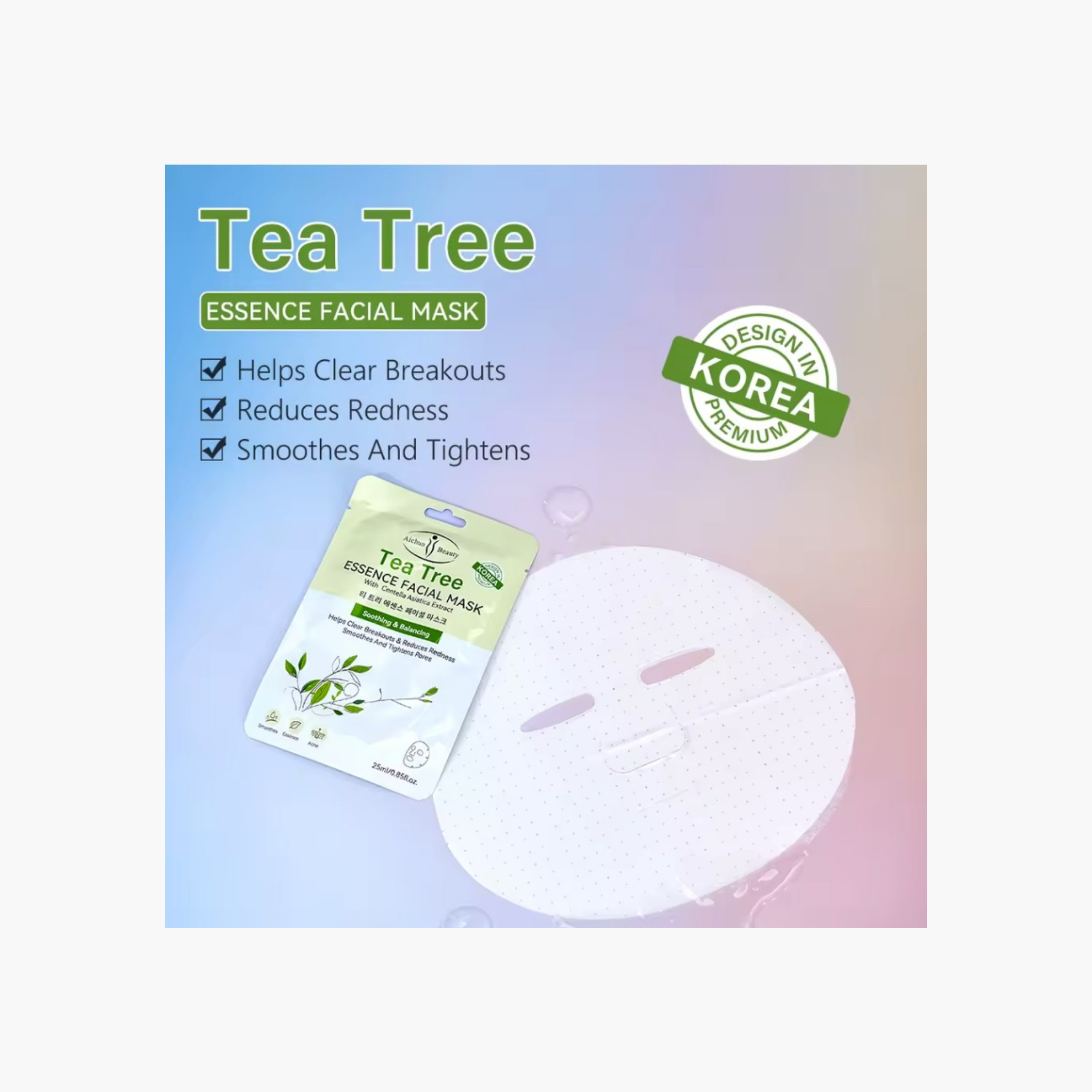 Aichun Tea Tree Essence Facial Mask-beautyandpersonalcare-skin-masks-masksandpeels-image-2