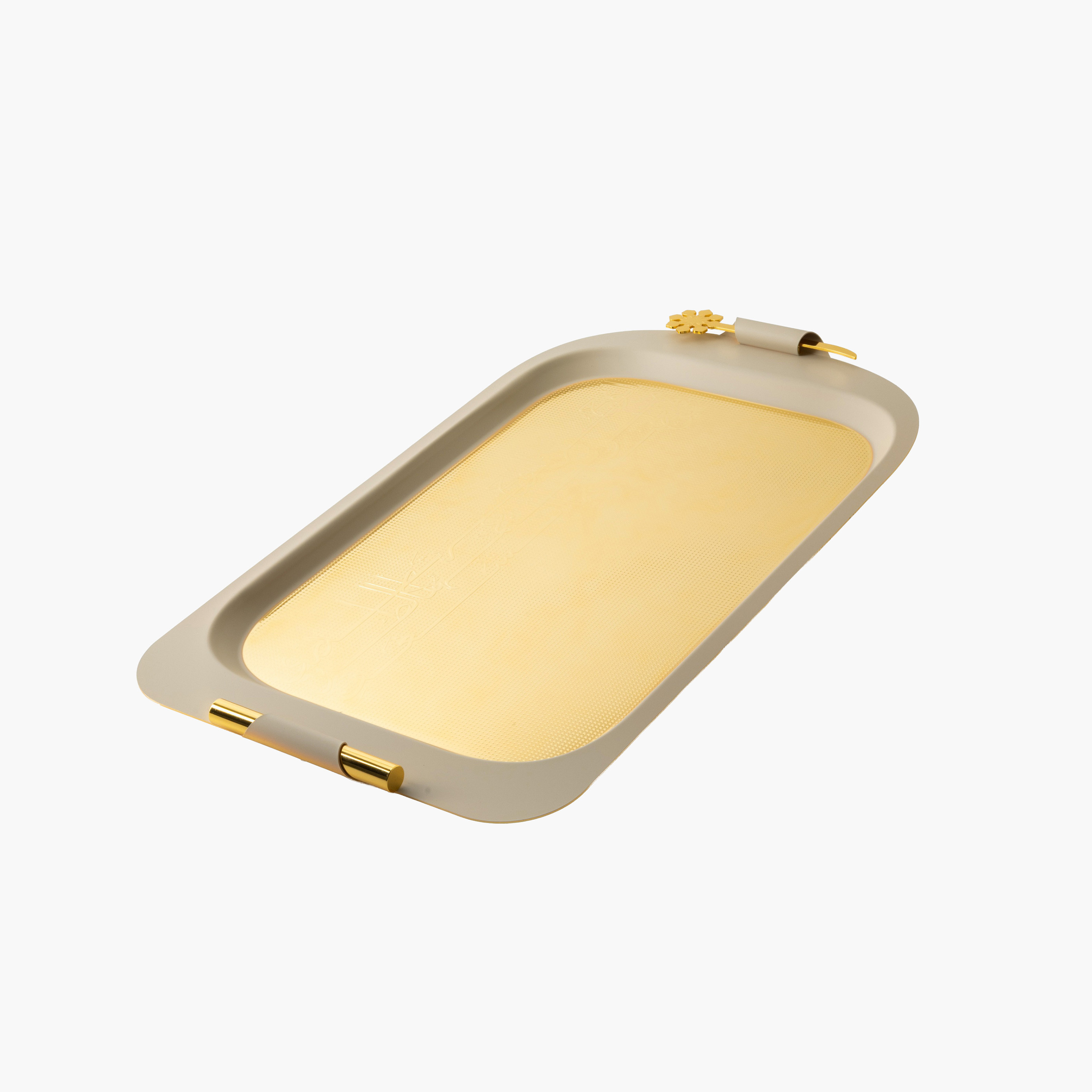Rectangular Serving Tray with Handle - 53x31 cms-household-dining-serveware-servingtrays-image-1