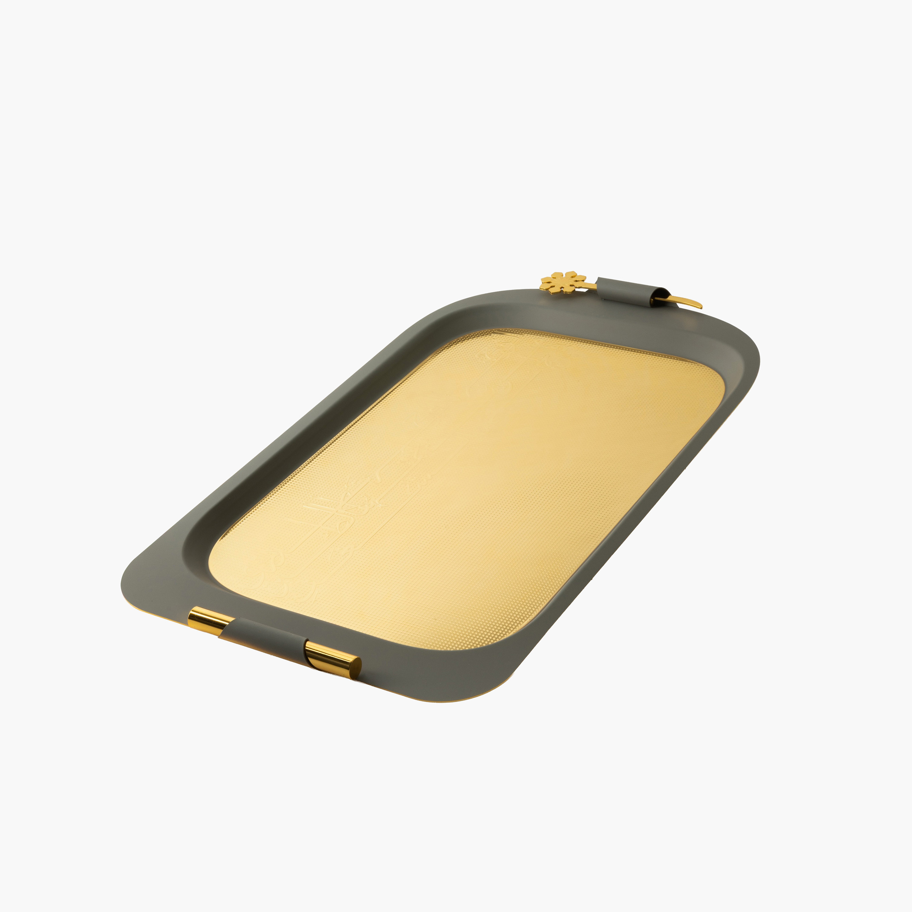 Mirral Rectangular Serving Tray with Handle - 53x31 cms-household-dining-serveware-servingtrays-image-1