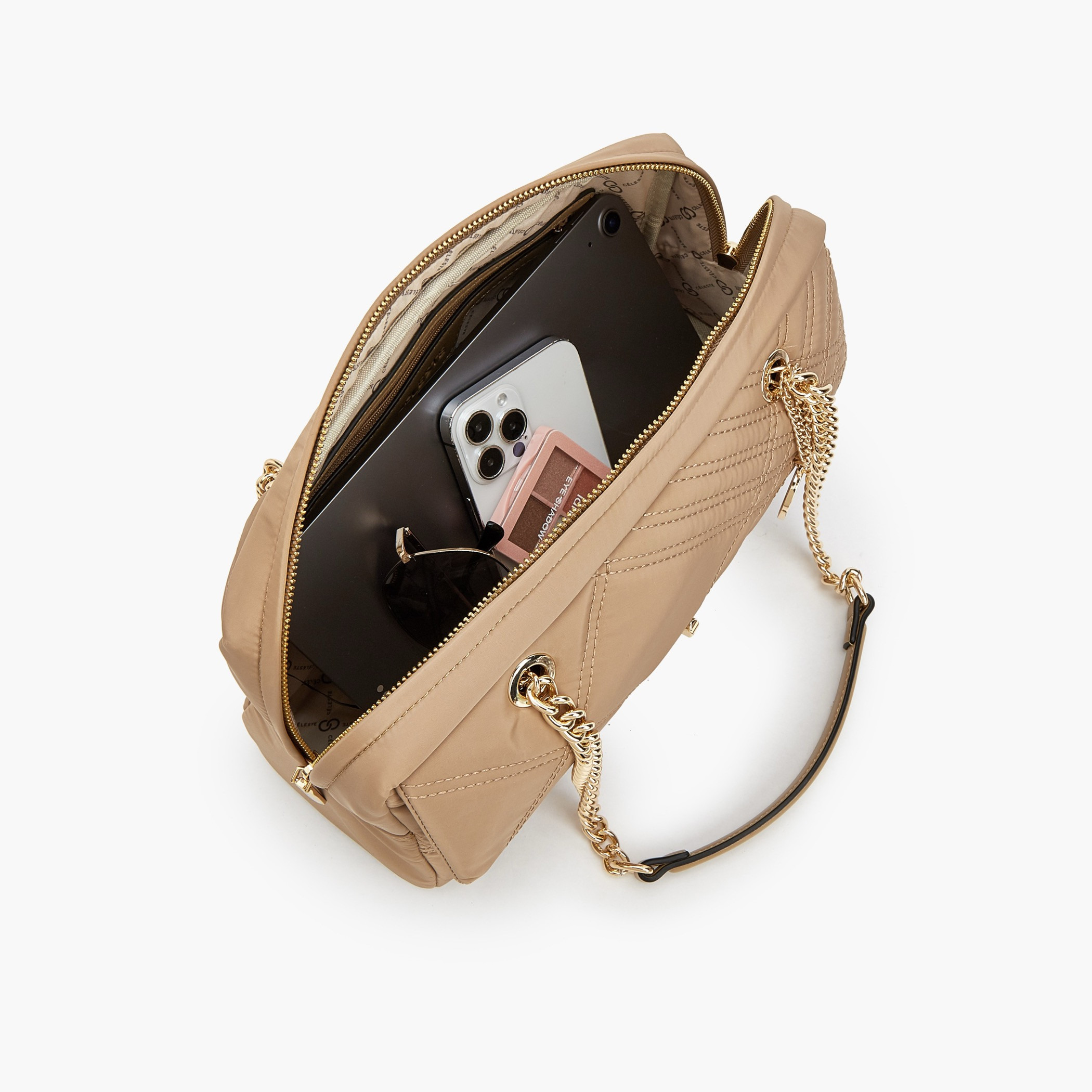 شنطة كتف مبطنة بسحاب إغلاق من سيليست-women-bagsandwallets-handbags-image-7