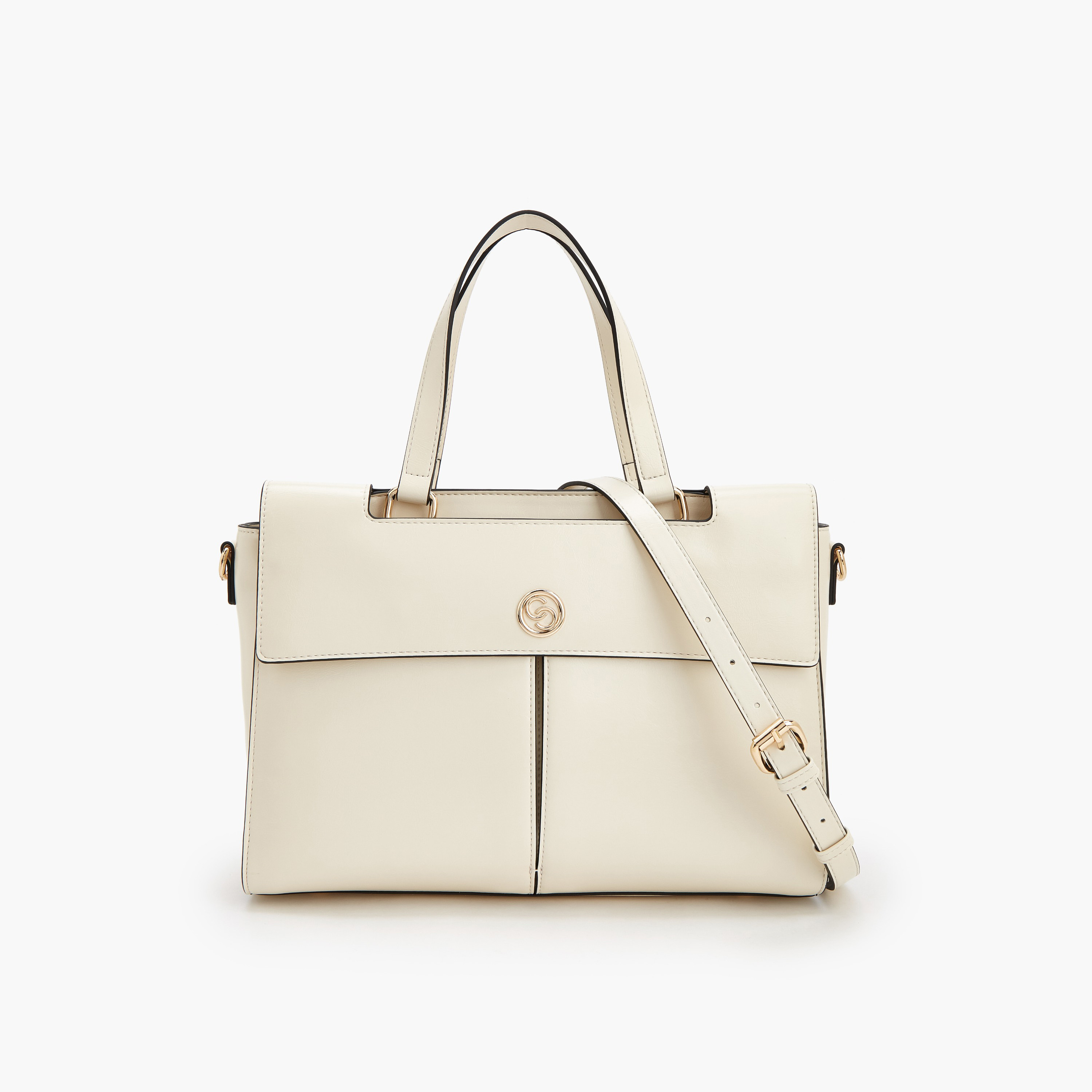 شنطة توتي سادة بحزام قابل للفصل من سيليست-women-bagsandwallets-handbags-image-1