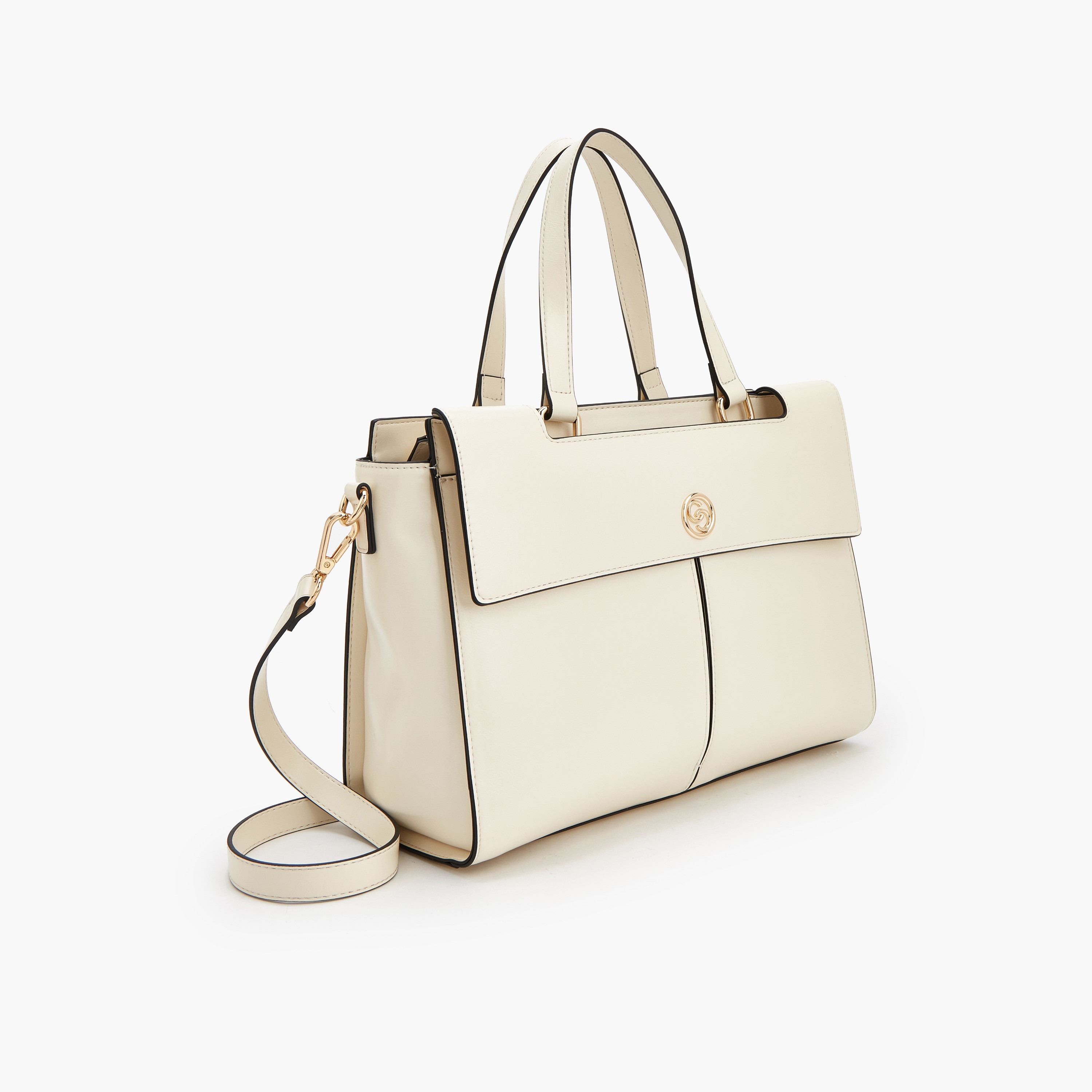 شنطة توتي سادة بحزام قابل للفصل من سيليست-women-bagsandwallets-handbags-image-3
