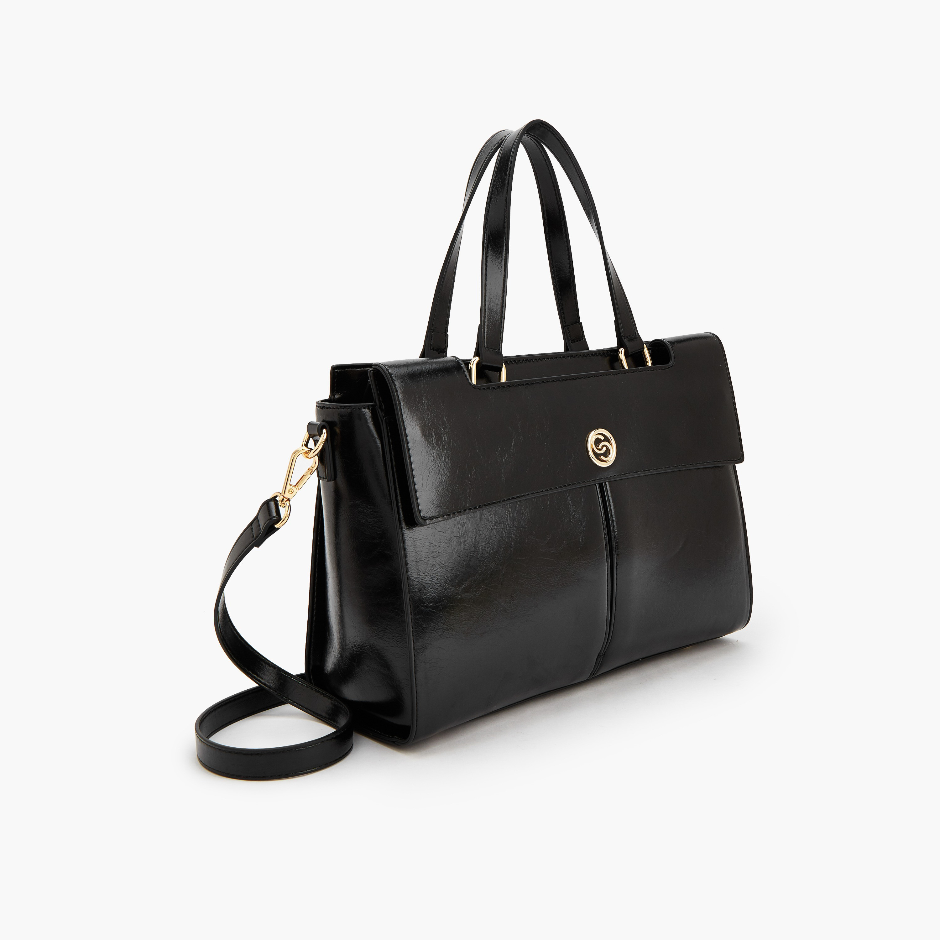 Celeste Solid Tote Bag with Detachable Strap-women-bagsandwallets-handbags-image-3