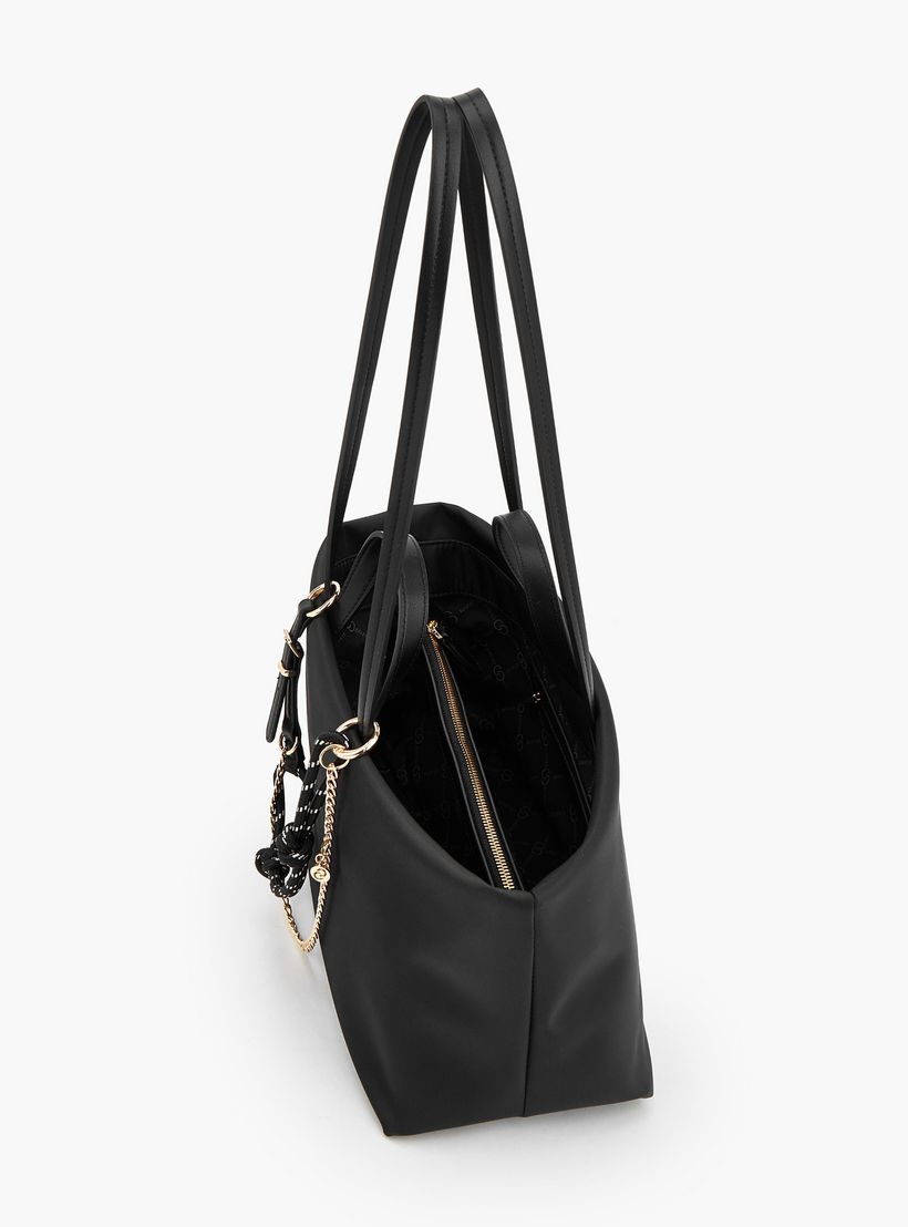 شنطة توتي بتفاصيل سلسلة ومقبض مزدوج من سيليست-women-bagsandwallets-handbags-image-6