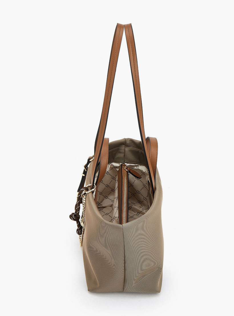 شنطة توتي بتفاصيل سلسلة ومقبض مزدوج من سيليست-women-bagsandwallets-handbags-image-6