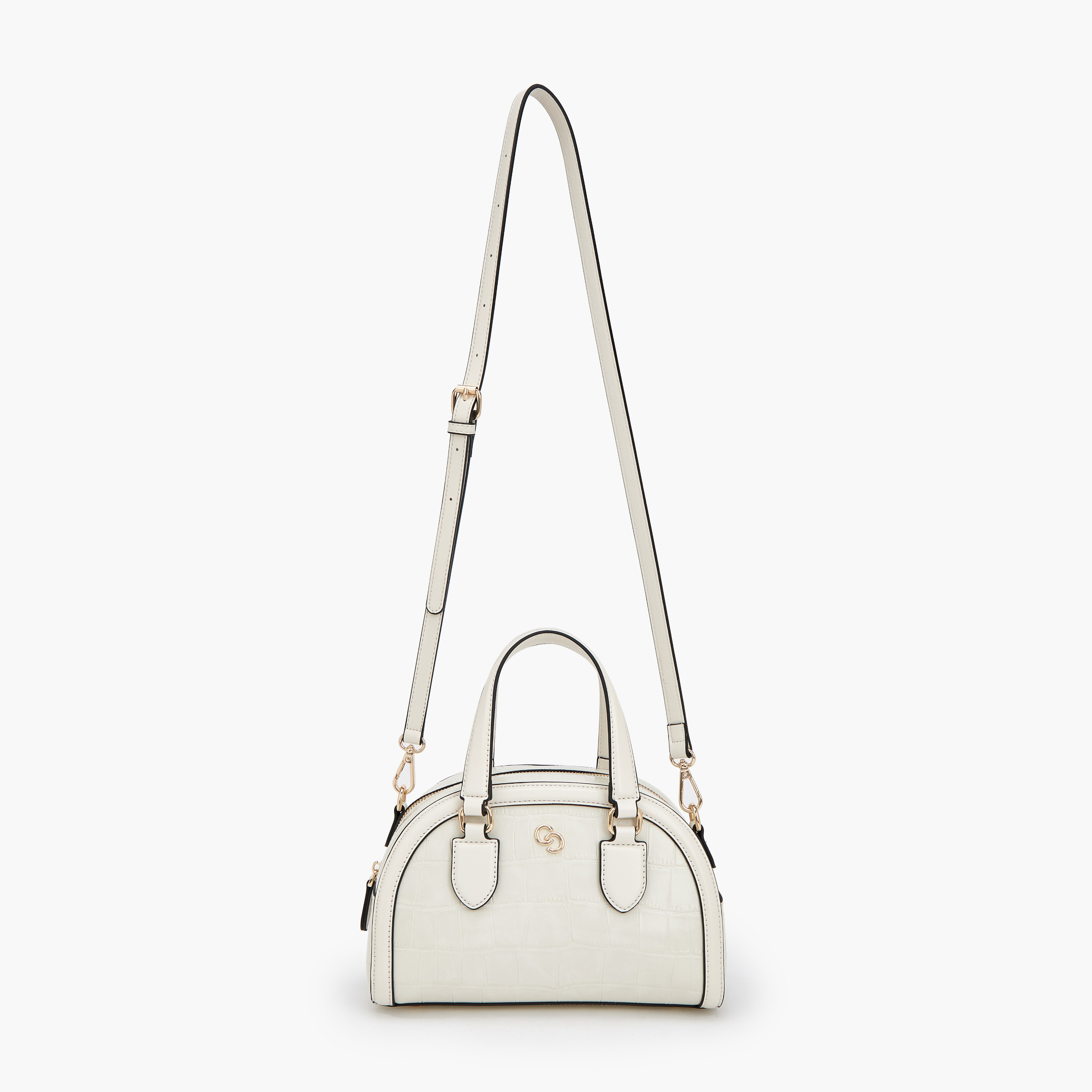 Celeste Textured Dome Bag with Dual Handle-women-bagsandwallets-handbags-image-3