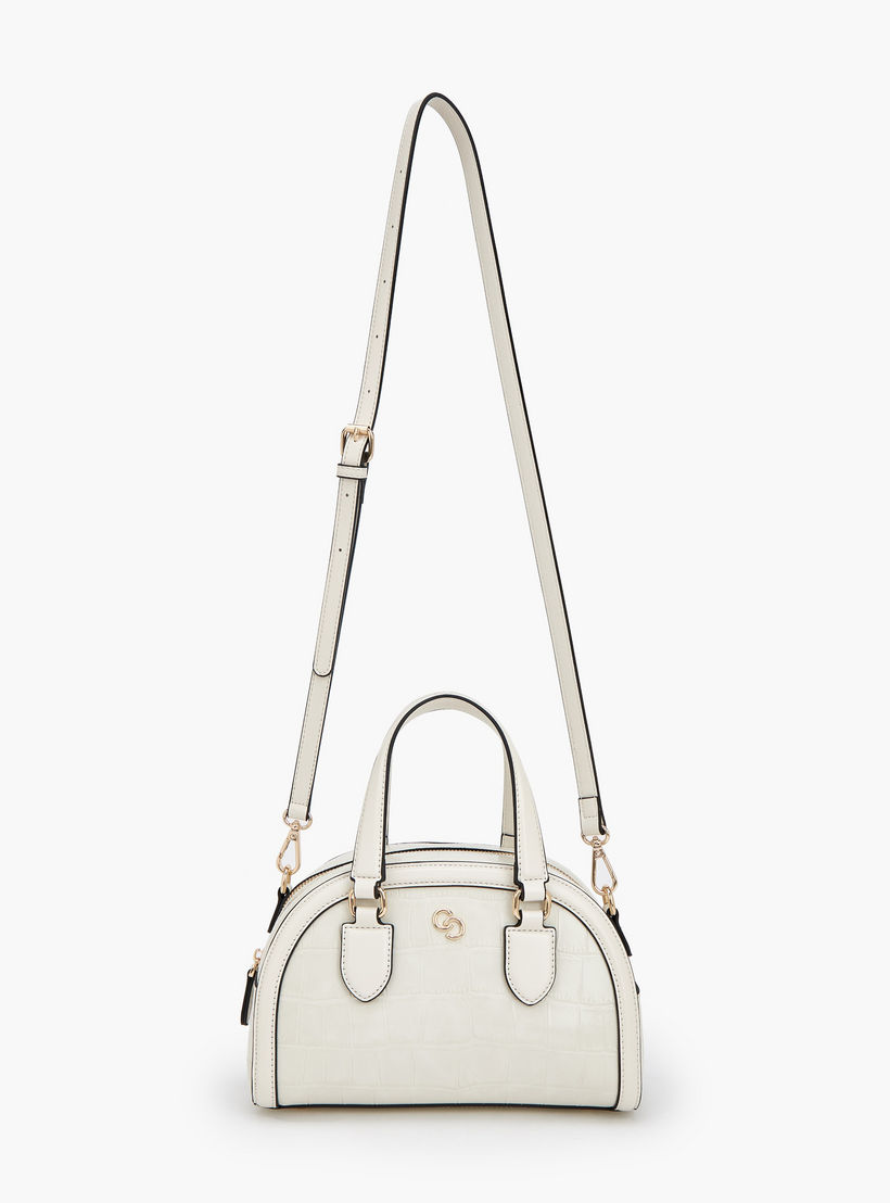 Celeste Textured Dome Bag with Dual Handle-women-bagsandwallets-handbags-image-3