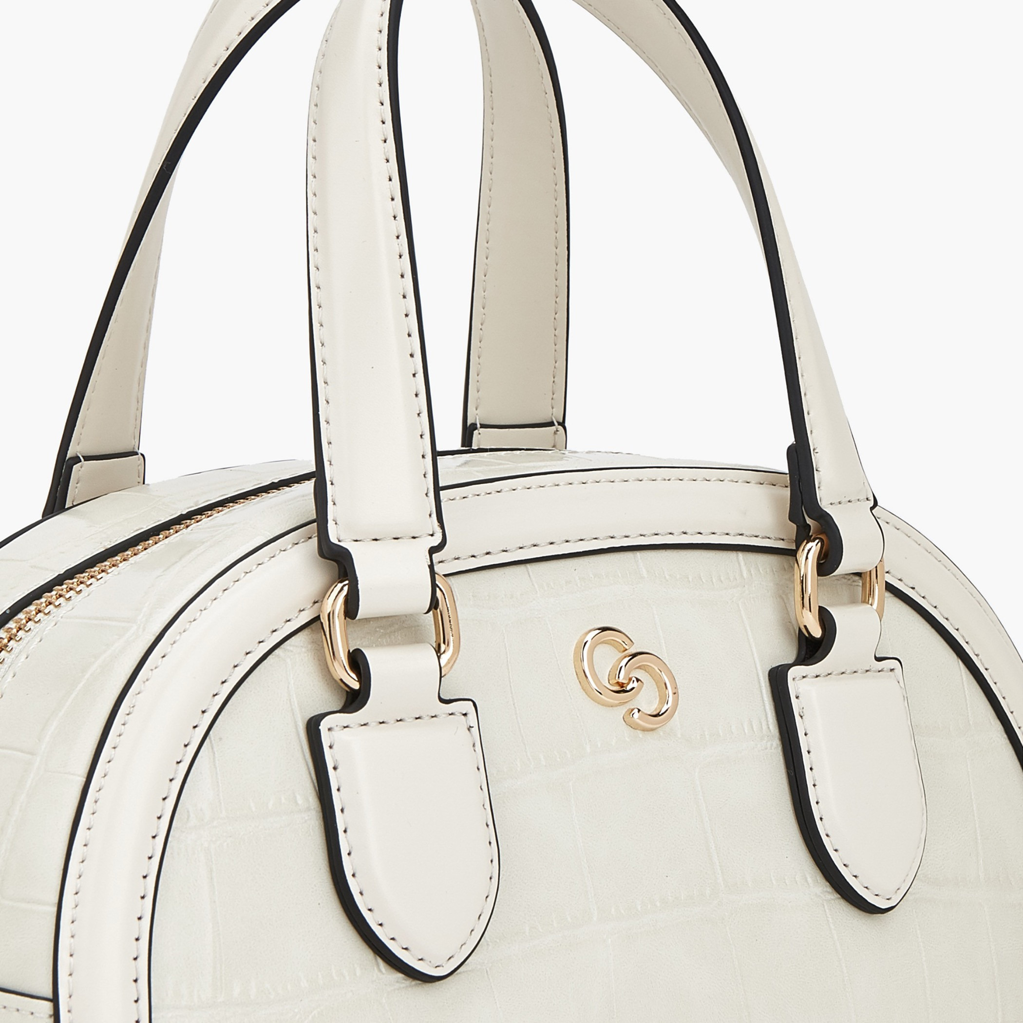 Celeste Textured Dome Bag with Dual Handle-women-bagsandwallets-handbags-image-4