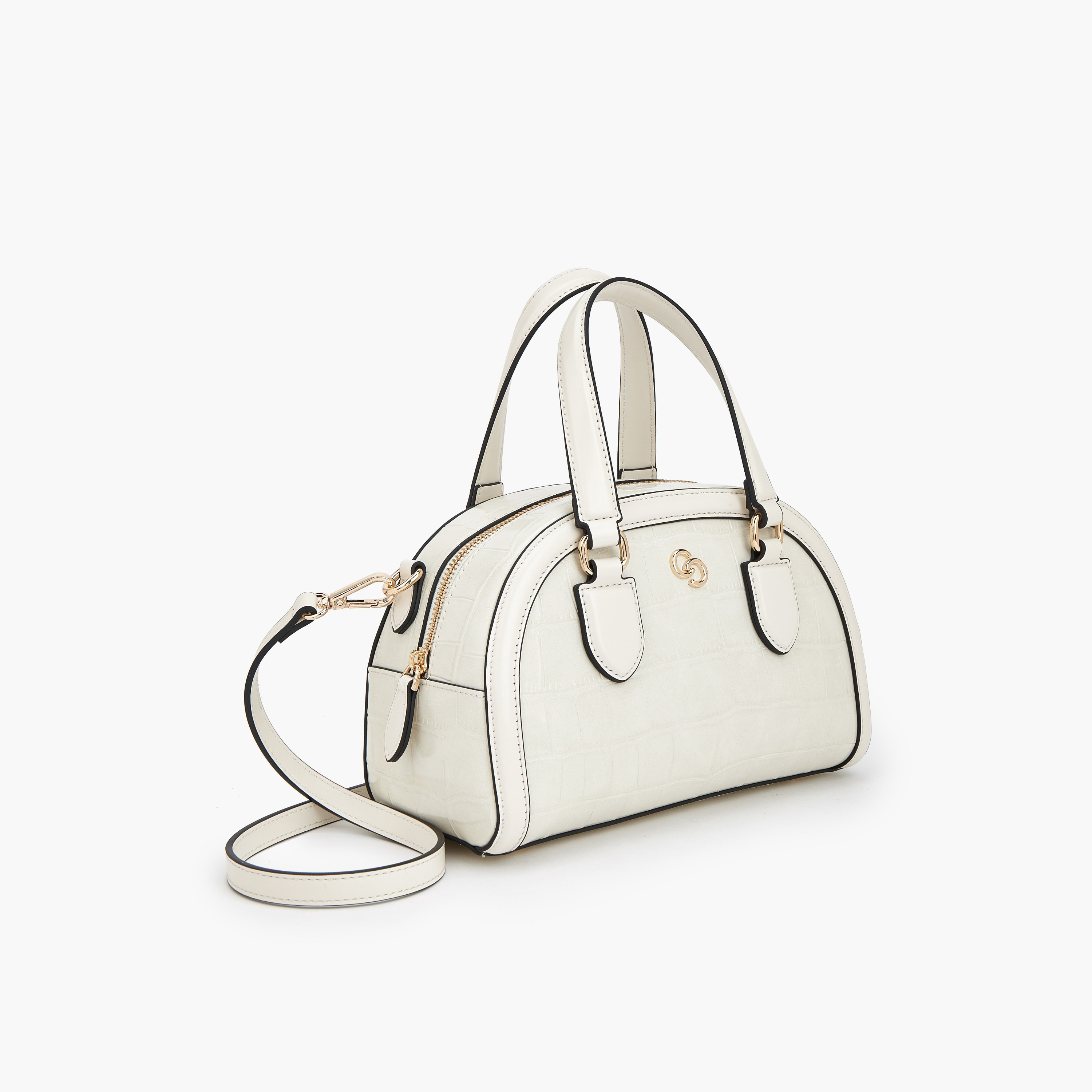 Celeste Textured Dome Bag with Dual Handle-women-bagsandwallets-handbags-image-5