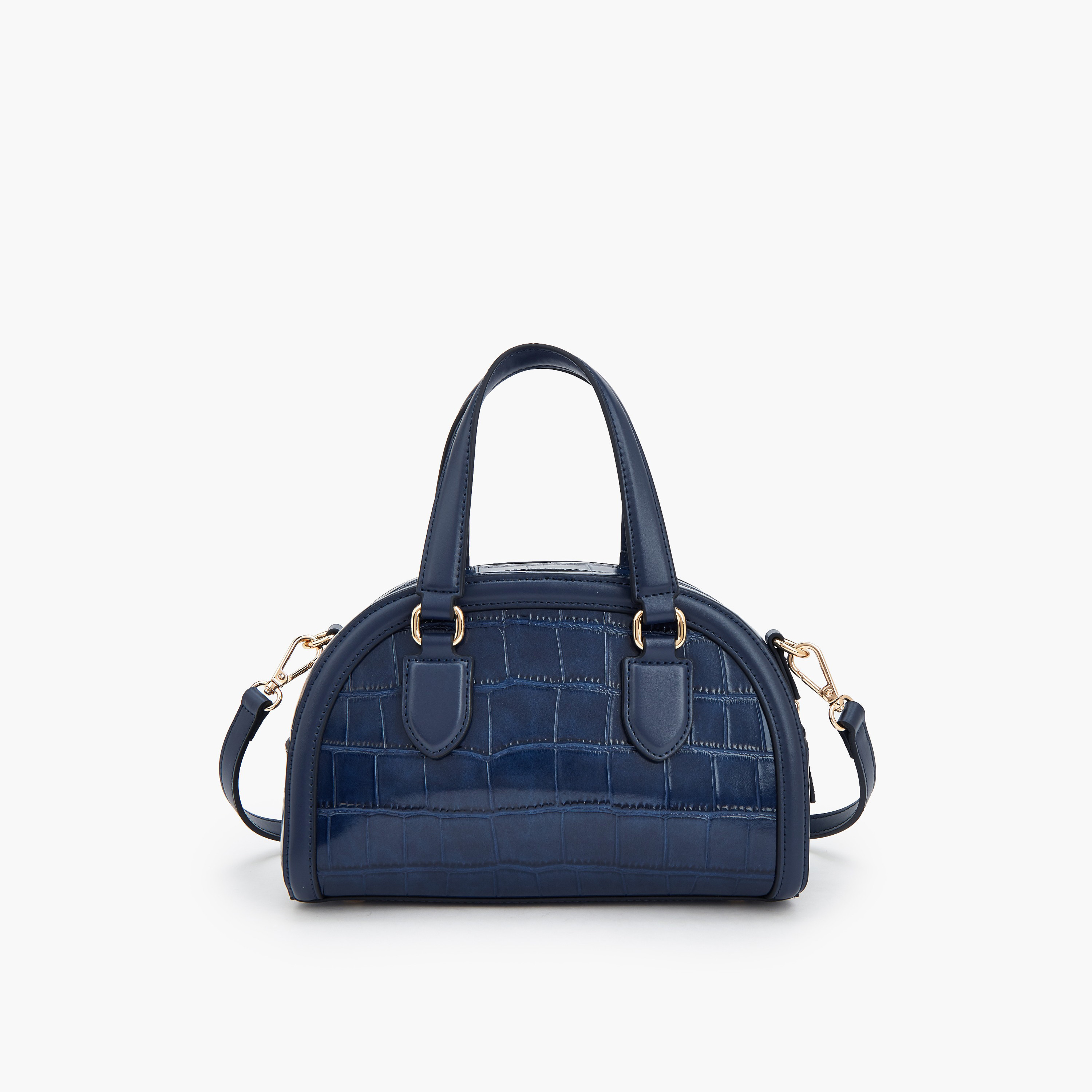 Celeste Textured Dome Bag with Dual Handle-women-bagsandwallets-handbags-image-6