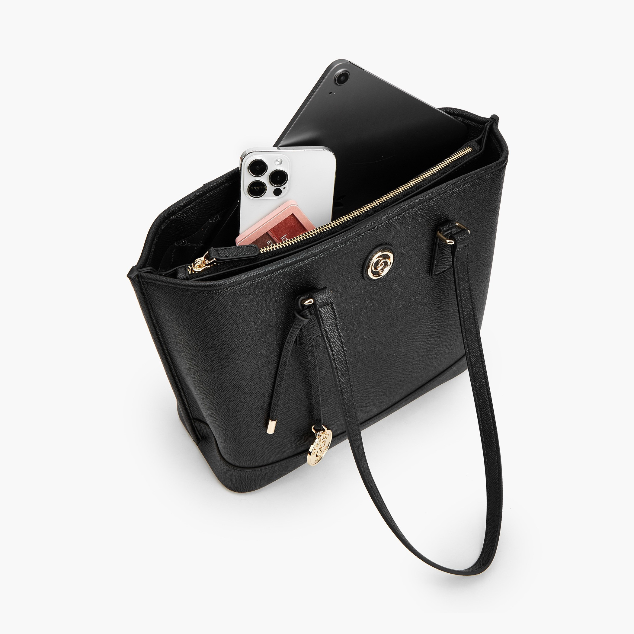 شنطة توتي بارزة الملمس بمقبض مزدوج من سيليست-women-bagsandwallets-handbags-image-7