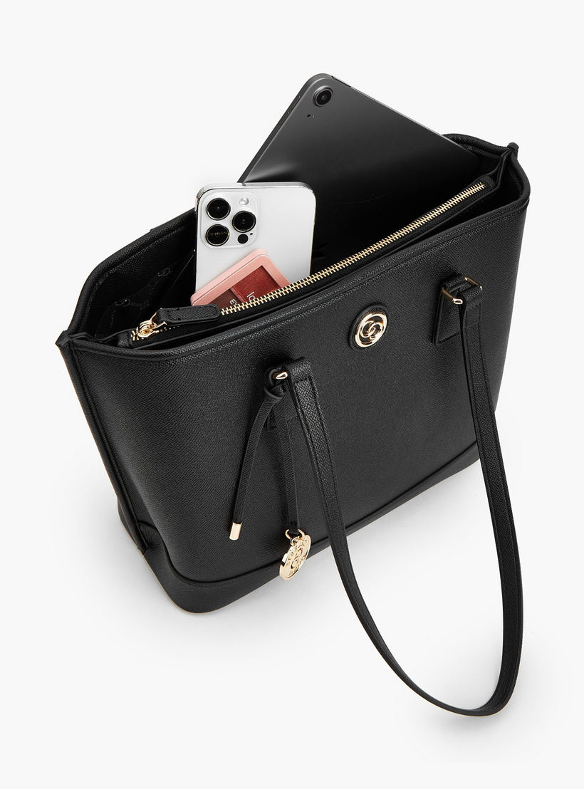 شنطة توتي بارزة الملمس بمقبض مزدوج من سيليست-women-bagsandwallets-handbags-image-7