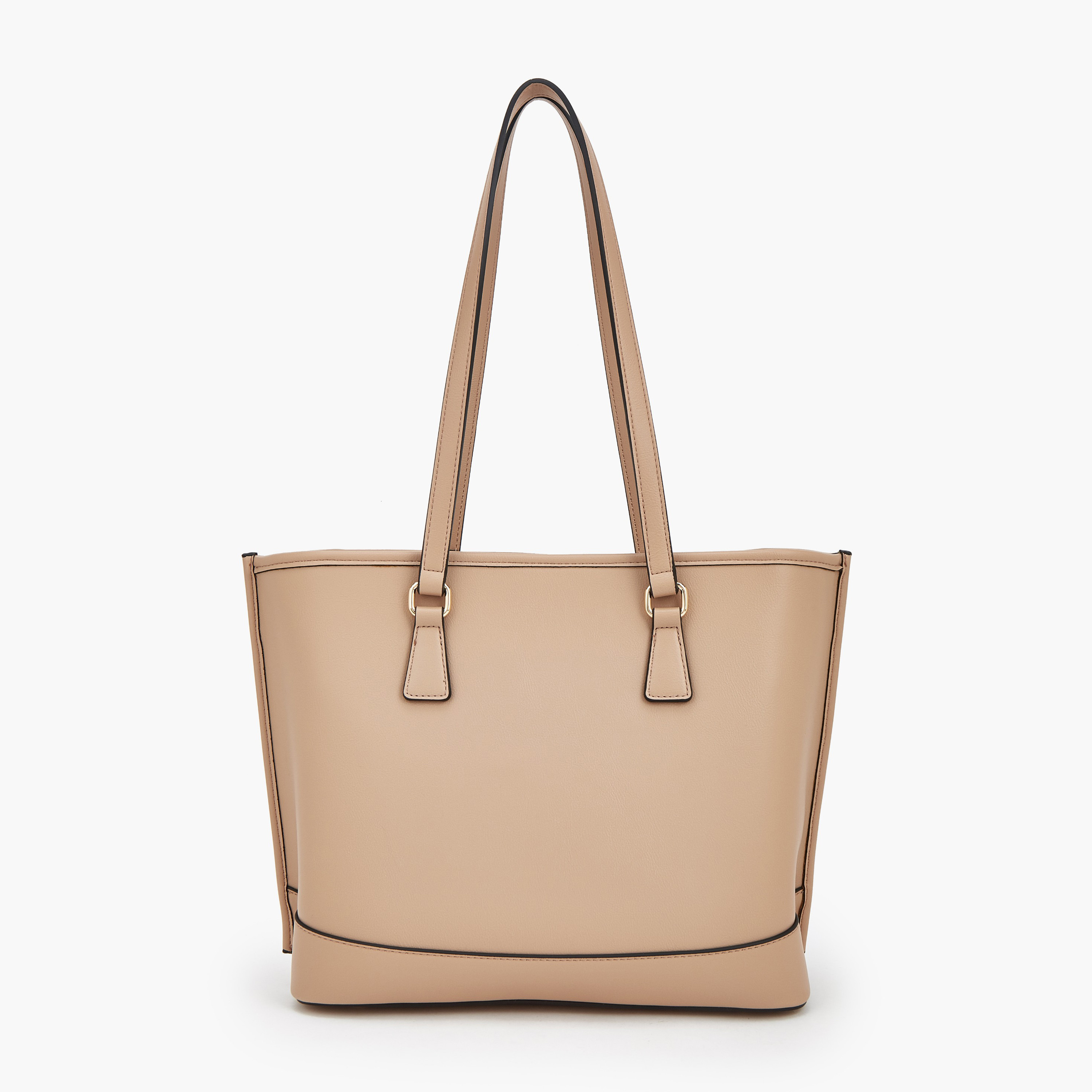 Celeste Monogram Print Tote Bag with Double Handle-women-bagsandwallets-handbags-image-4