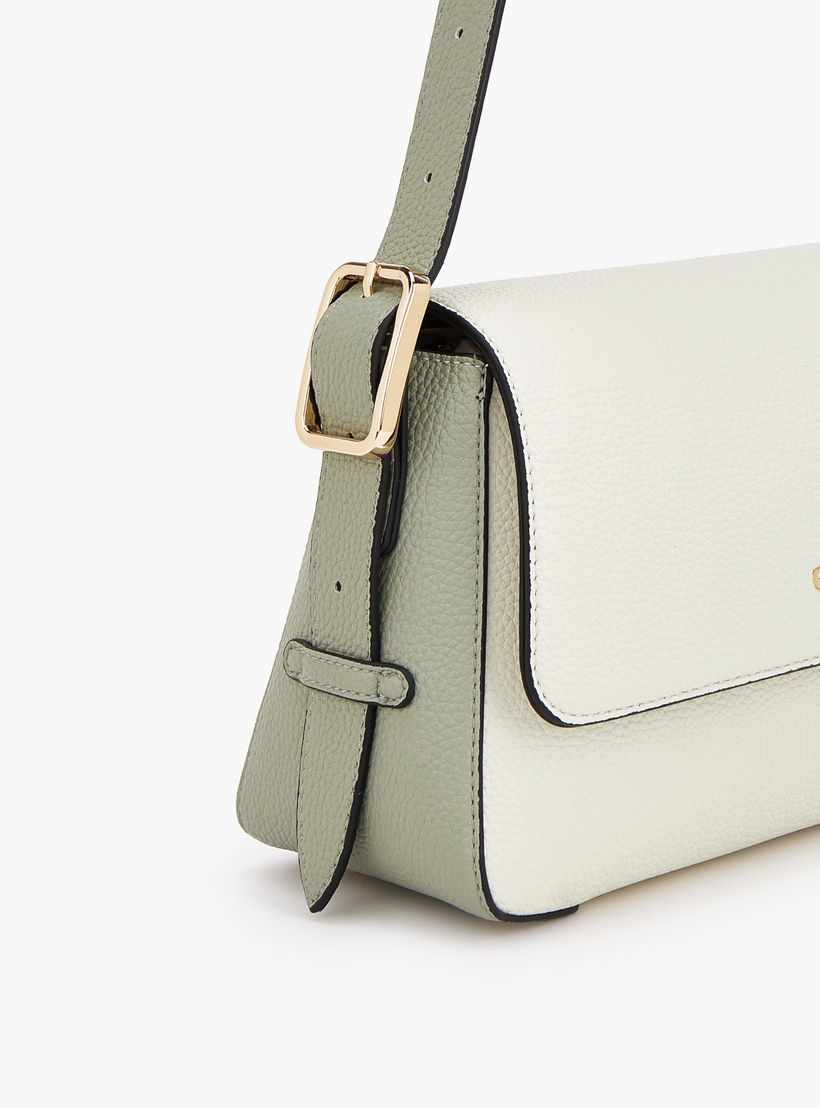 شنطة كتف بارزة الملمس بزر إغلاق من سيليست-women-bagsandwallets-handbags-image-3