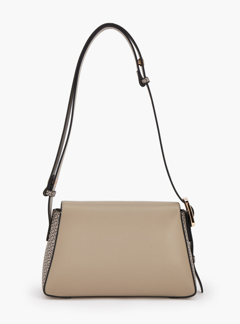 شنطة كتف بارزة الملمس بزر إغلاق من سيليست-women-bagsandwallets-handbags-image-4