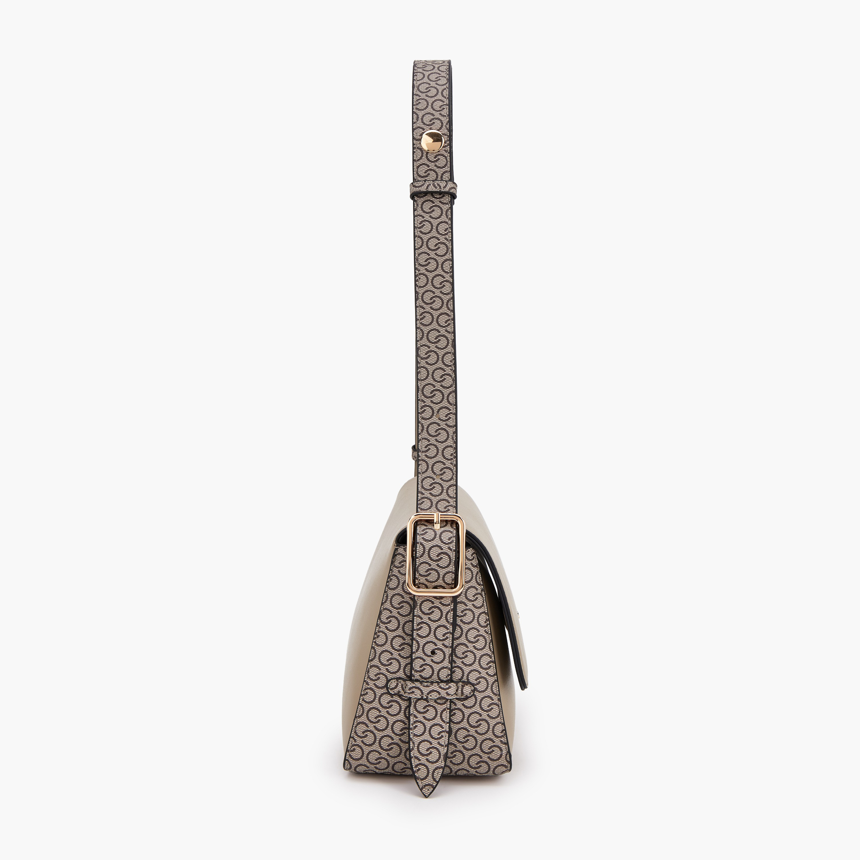 شنطة كتف بارزة الملمس بزر إغلاق من سيليست-women-bagsandwallets-handbags-image-5