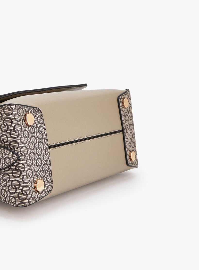 شنطة كتف بارزة الملمس بزر إغلاق من سيليست-women-bagsandwallets-handbags-image-6