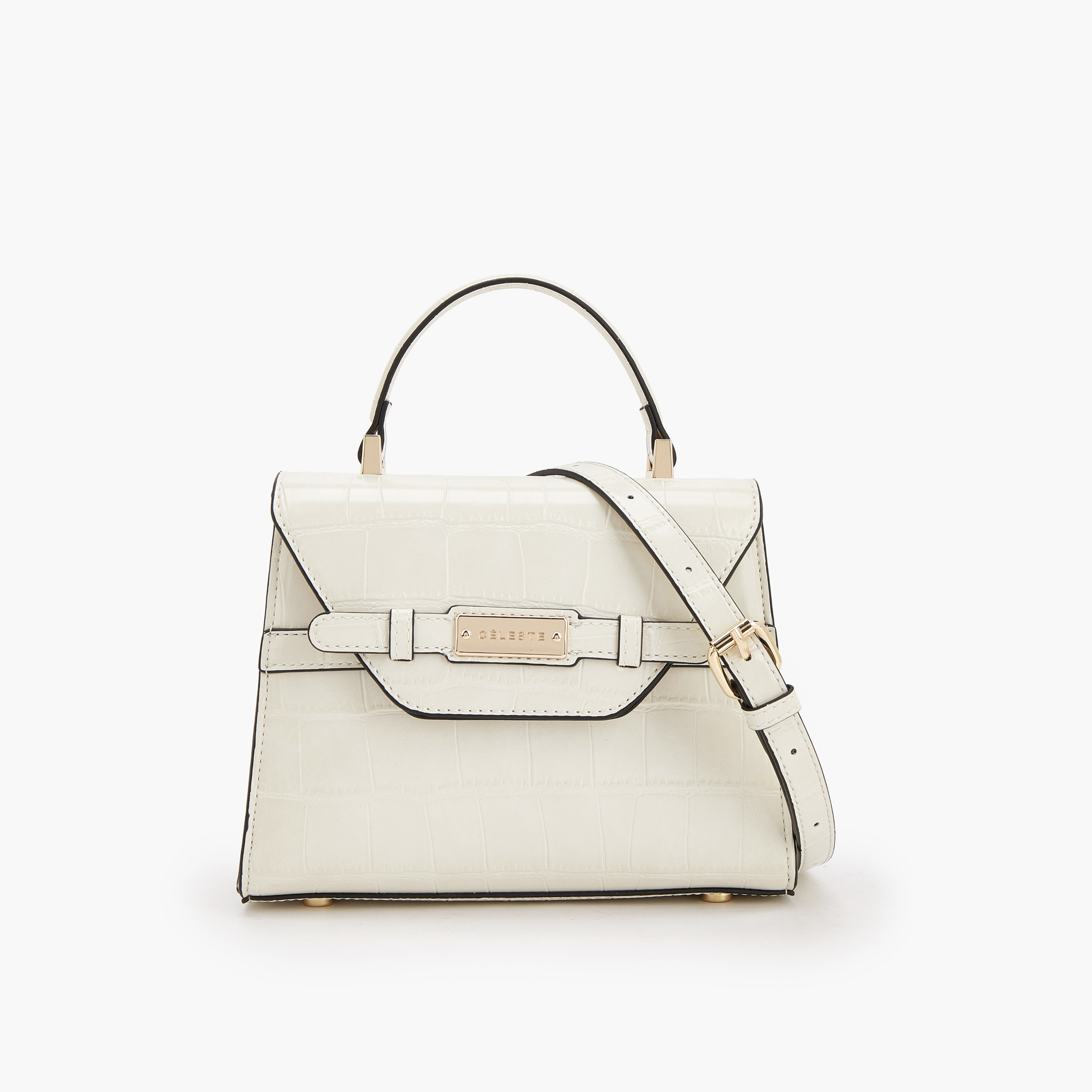 شنطة ساتشيل بارزة الملمس بحزام قابل للفصل من سيليست-women-bagsandwallets-handbags-image-1