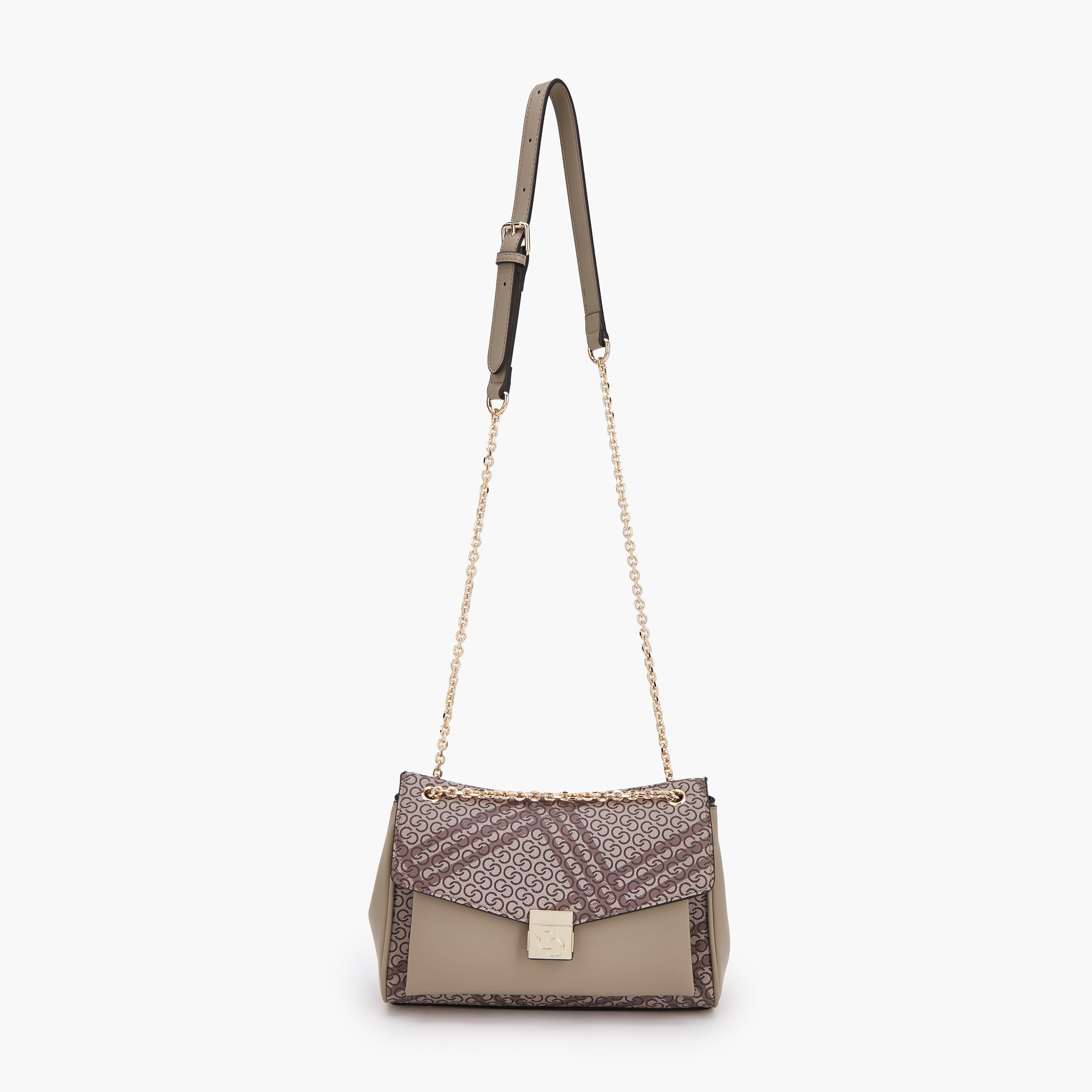 شنطة كروس بودي بطبعات وزر إغلاق من سيليست-women-bagsandwallets-handbags-image-2