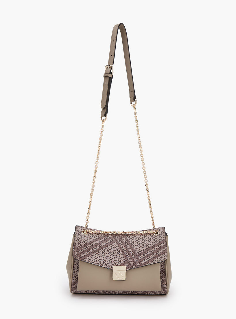 شنطة كروس بودي بطبعات وزر إغلاق من سيليست-women-bagsandwallets-handbags-image-2