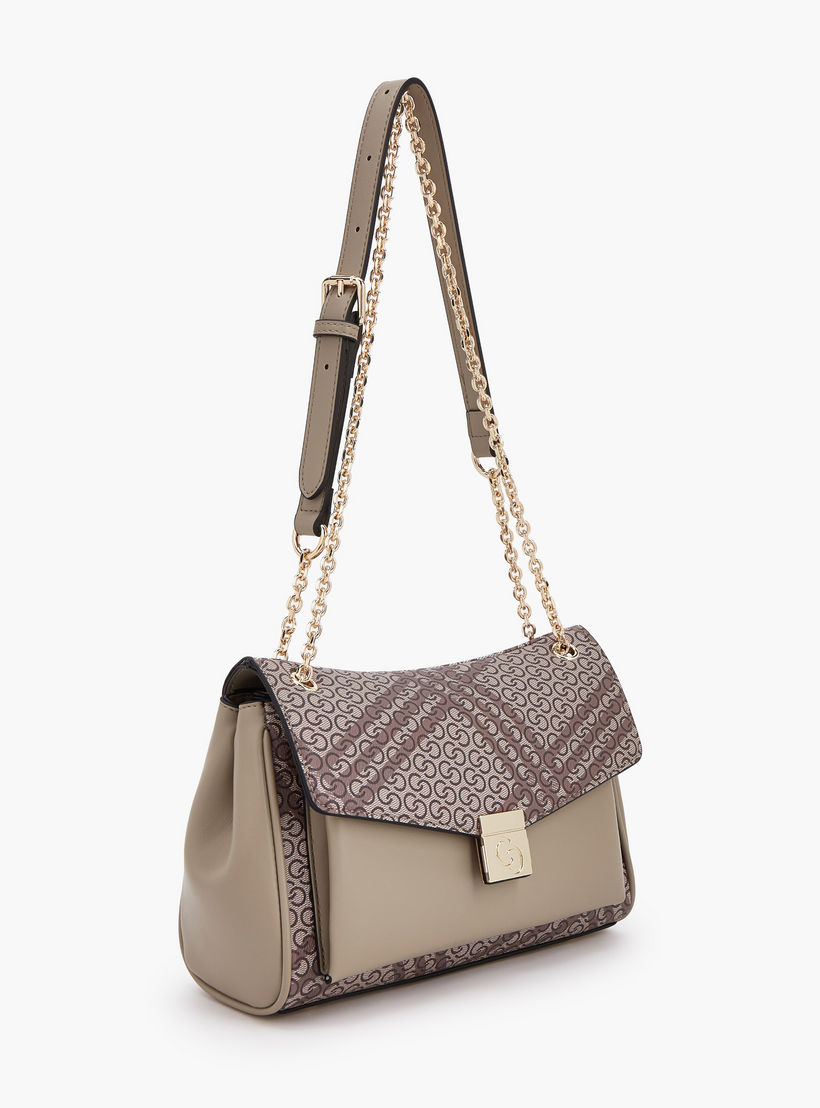 شنطة كروس بودي بطبعات وزر إغلاق من سيليست-women-bagsandwallets-handbags-image-3