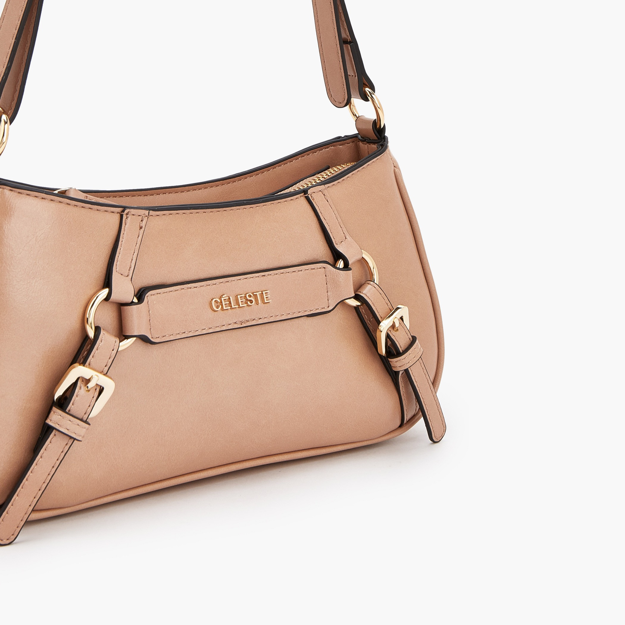 Celeste Buckle Detail Crossbody Bag with Adjustable Strap-women-bagsandwallets-handbags-image-4