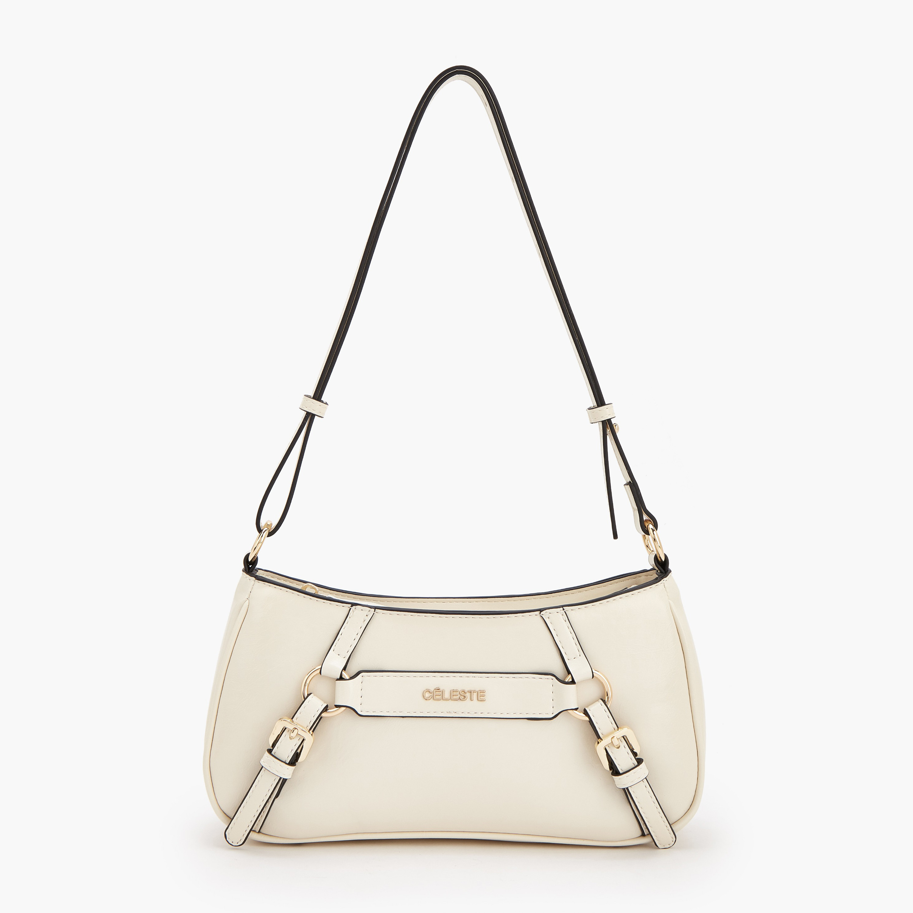 شنطة كروس بودي بحزام قابل للتعديل وتفاصيل إبزيم من سيليست-women-bagsandwallets-handbags-image-1