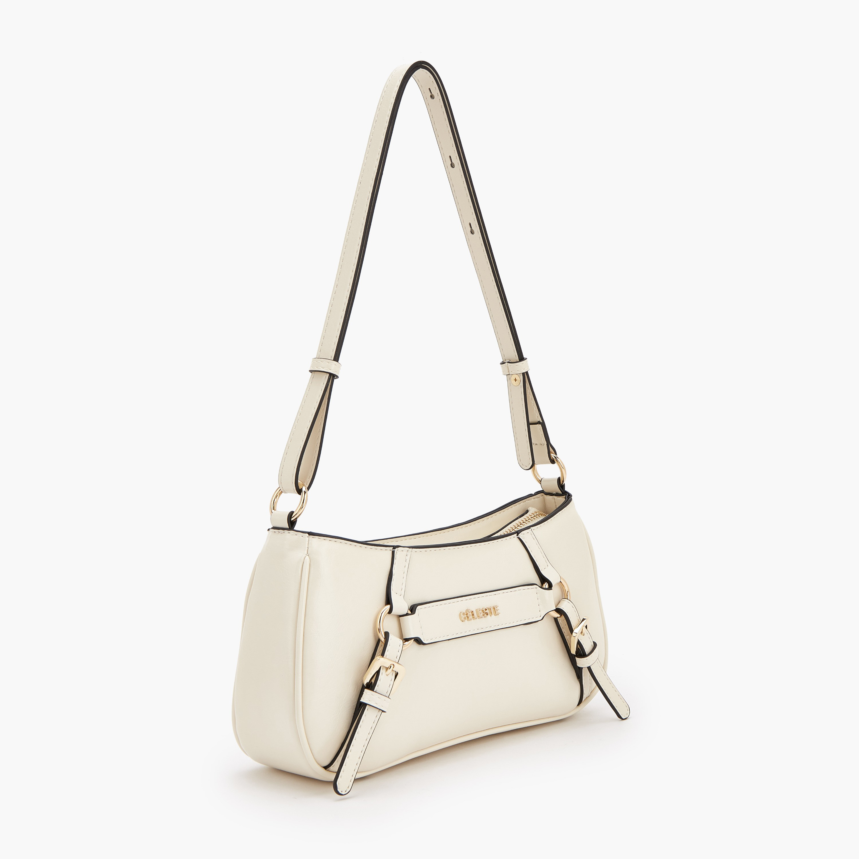 شنطة كروس بودي بحزام قابل للتعديل وتفاصيل إبزيم من سيليست-women-bagsandwallets-handbags-image-3