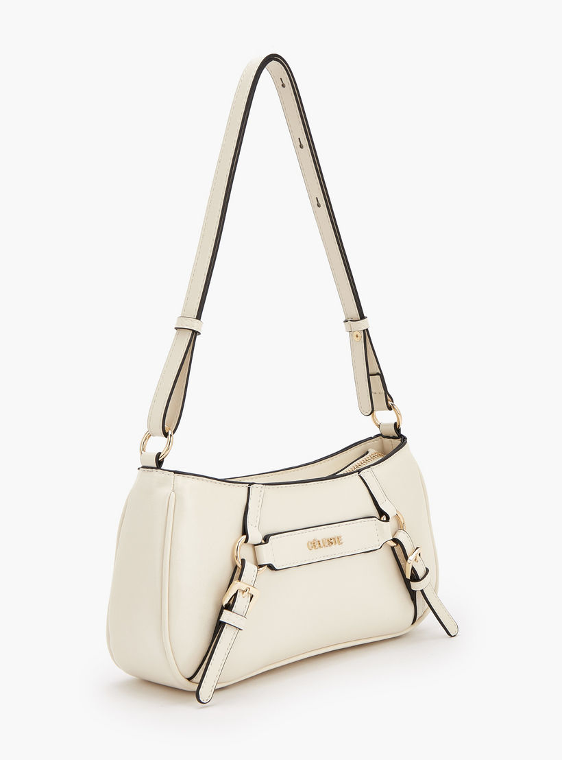 شنطة كروس بودي بحزام قابل للتعديل وتفاصيل إبزيم من سيليست-women-bagsandwallets-handbags-image-3