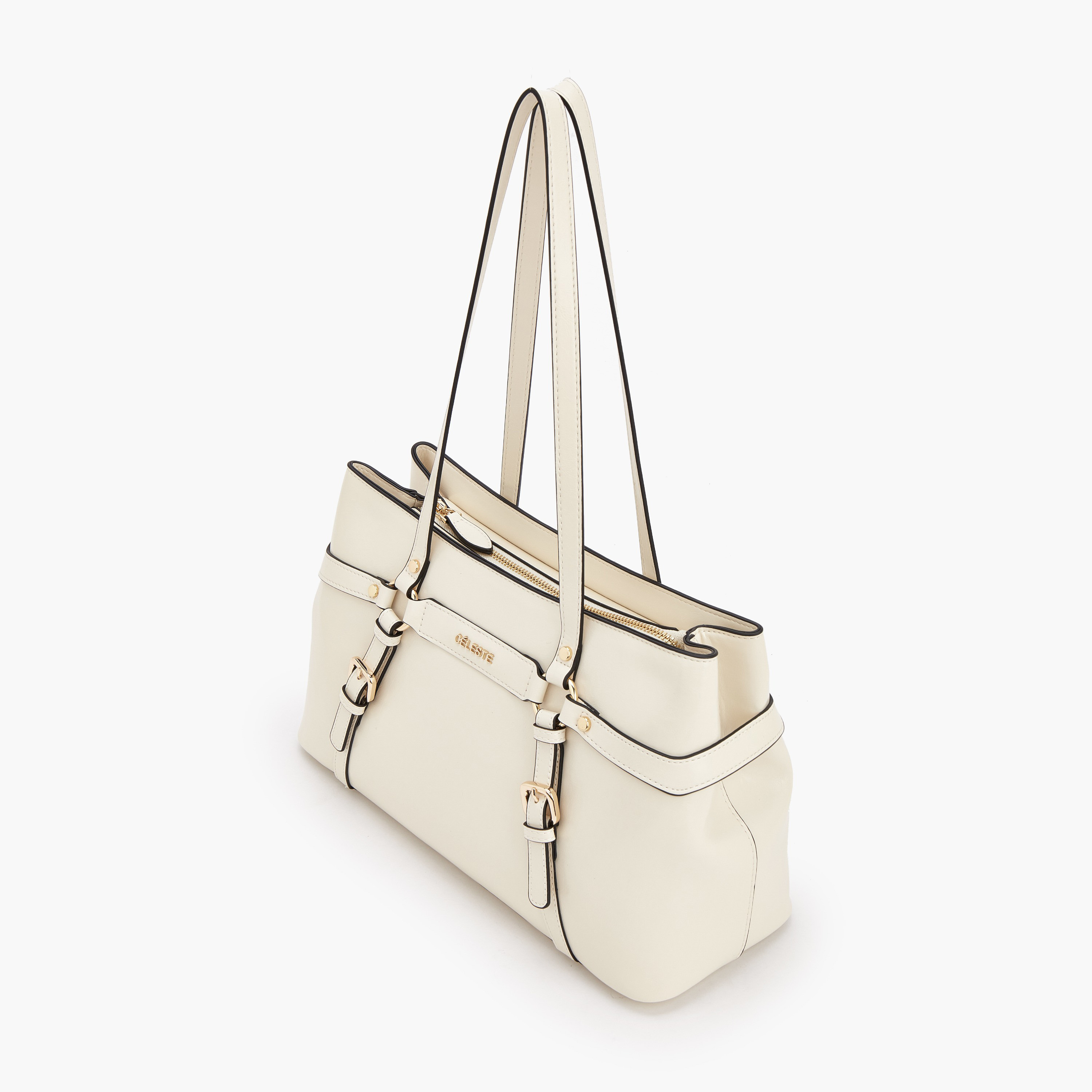 شنطة توتي بمقبض مزدوج وزينة إبزيم من سيليست-women-bagsandwallets-handbags-image-5