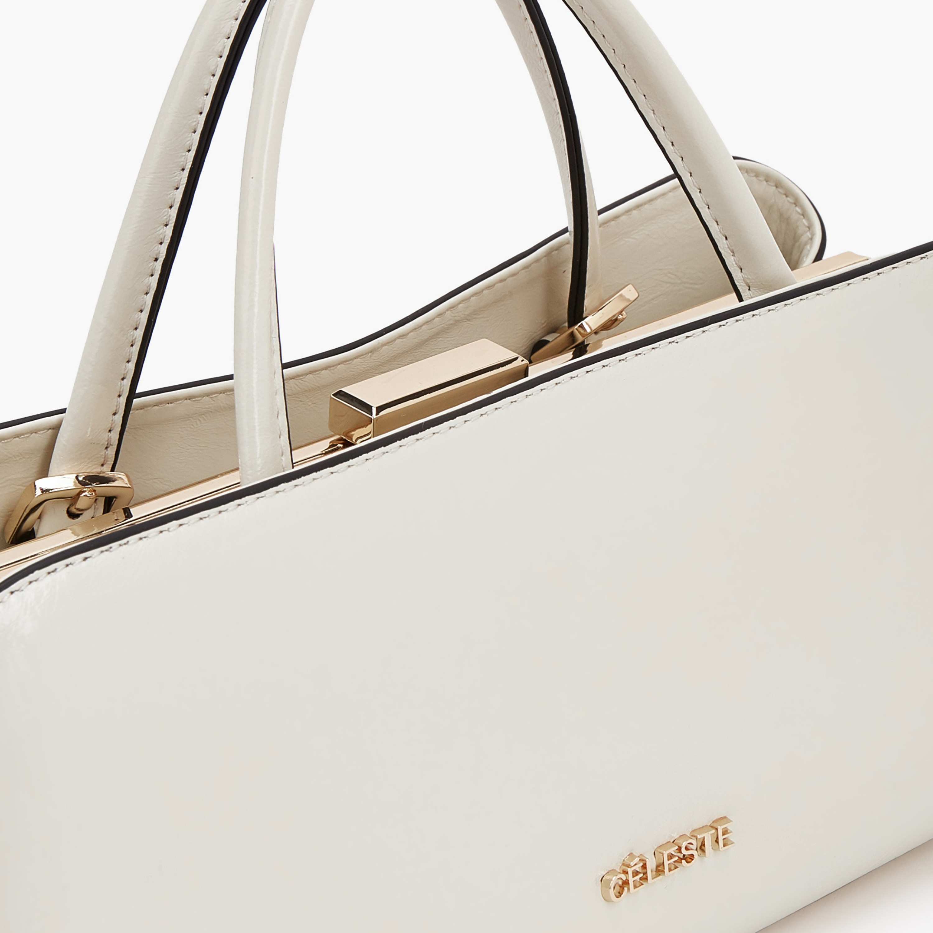 Celeste Textured Tote Bag with Double Handle-women-bagsandwallets-handbags-image-5