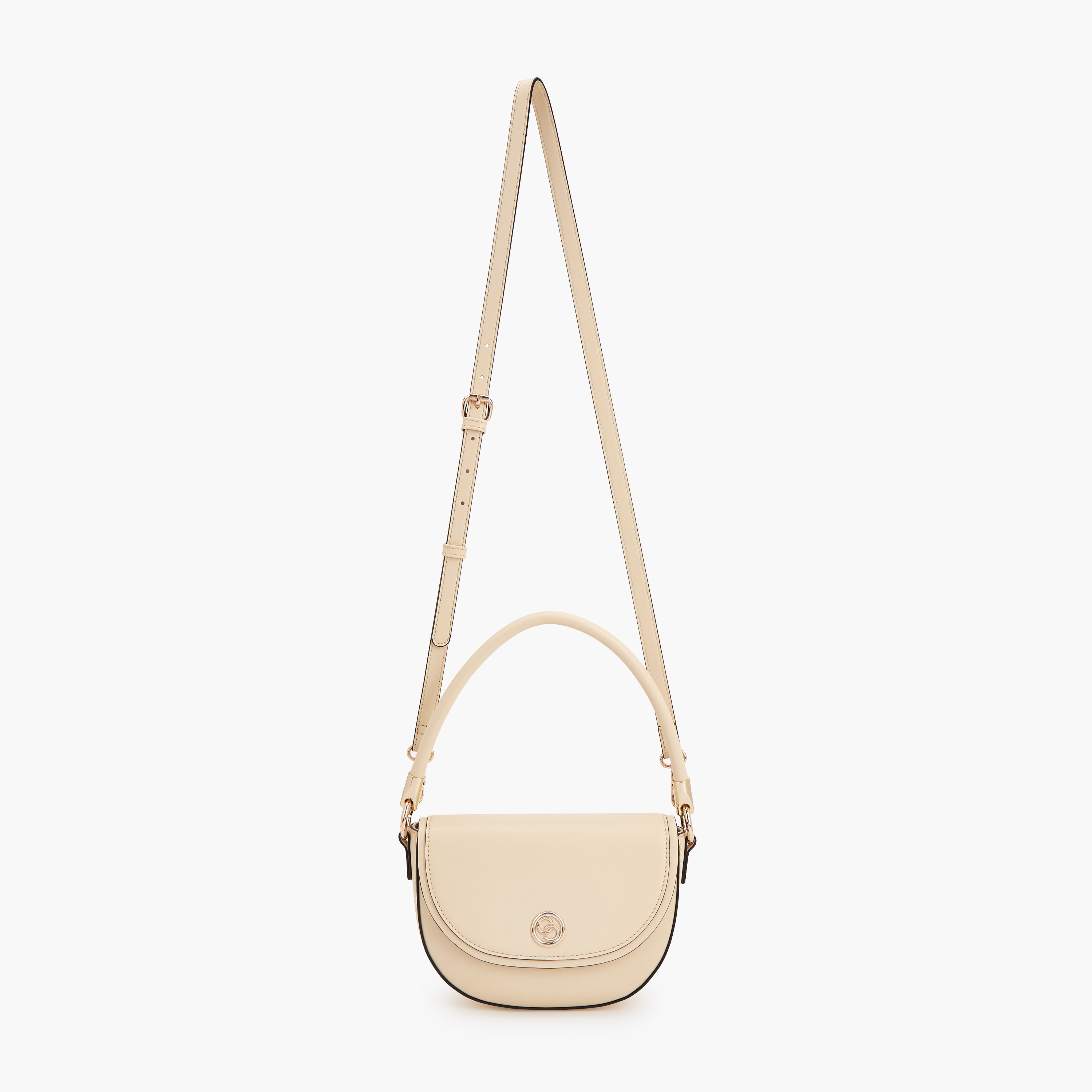 Celeste Textured Crossbody Bag with Button Closure-women-bagsandwallets-handbags-image-2