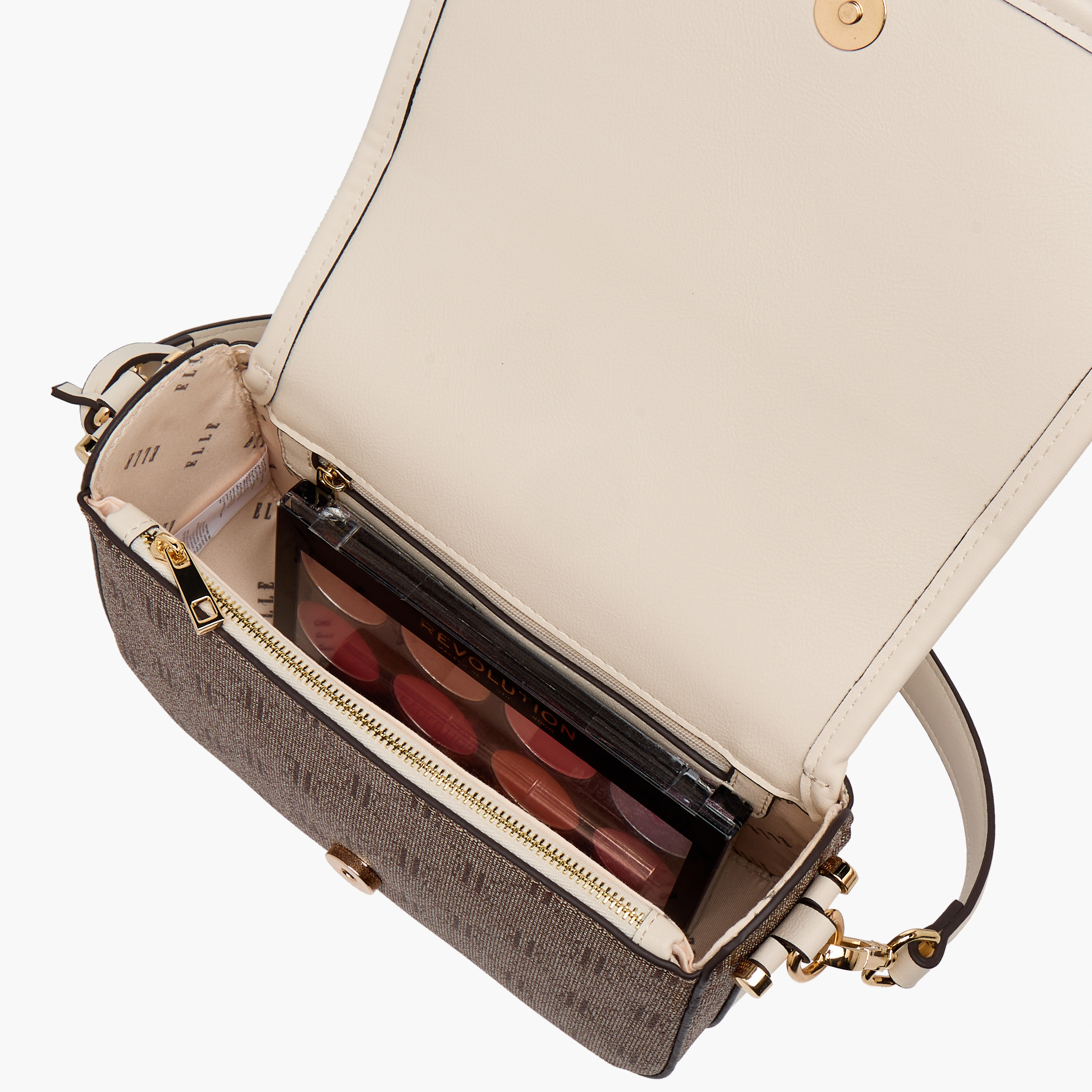 شنطة كروس بودي بتصميم مونوجرام وحزام قابل للفصل من إيل-women-bagsandwallets-handbags-image-7