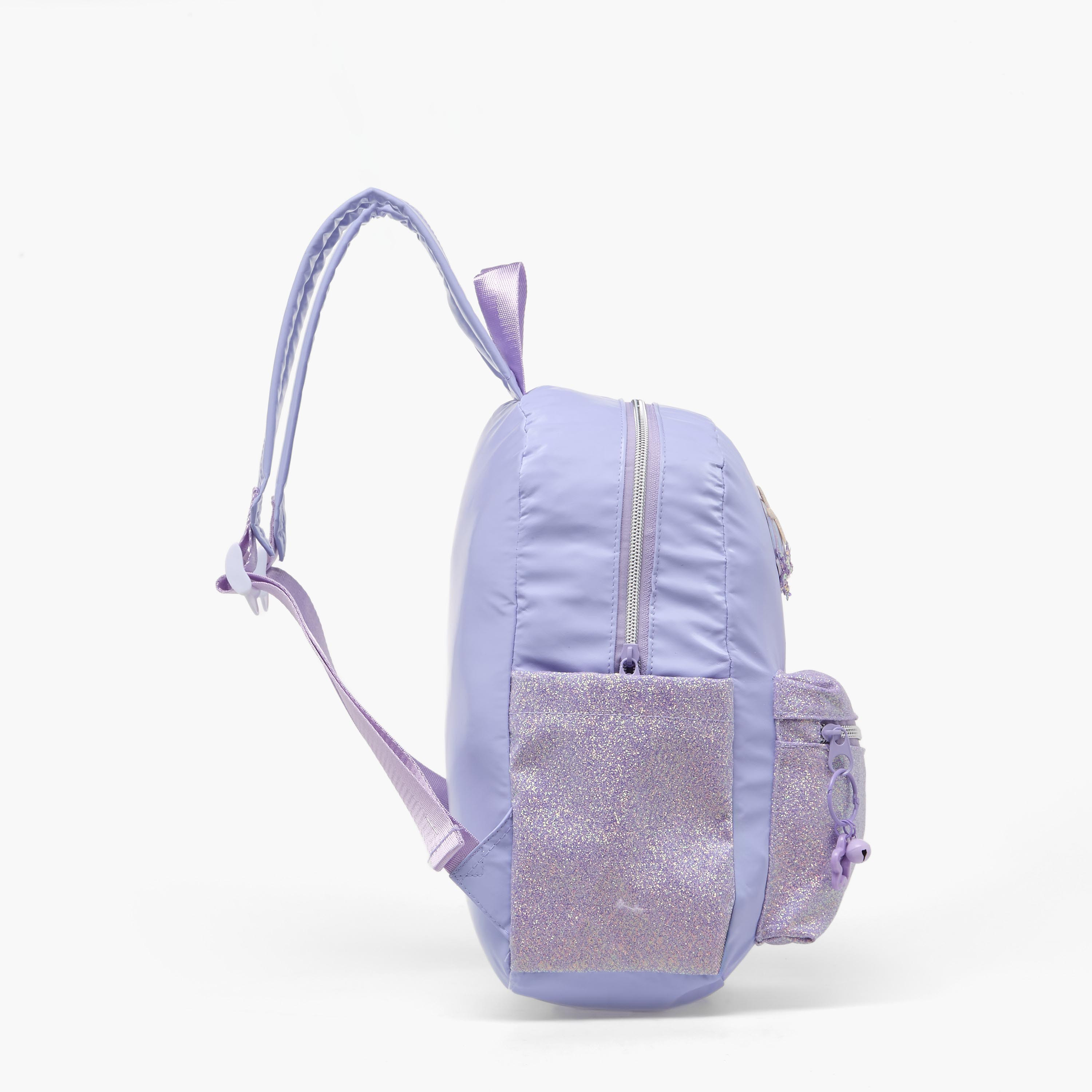 شنطة ظهر للبنات 5-8 سنوات بأحزمة كتف مبطنة وزينة حورية من آيكون - 13 بوصة-school-bagsandbackpacks-backpacks-image-6
