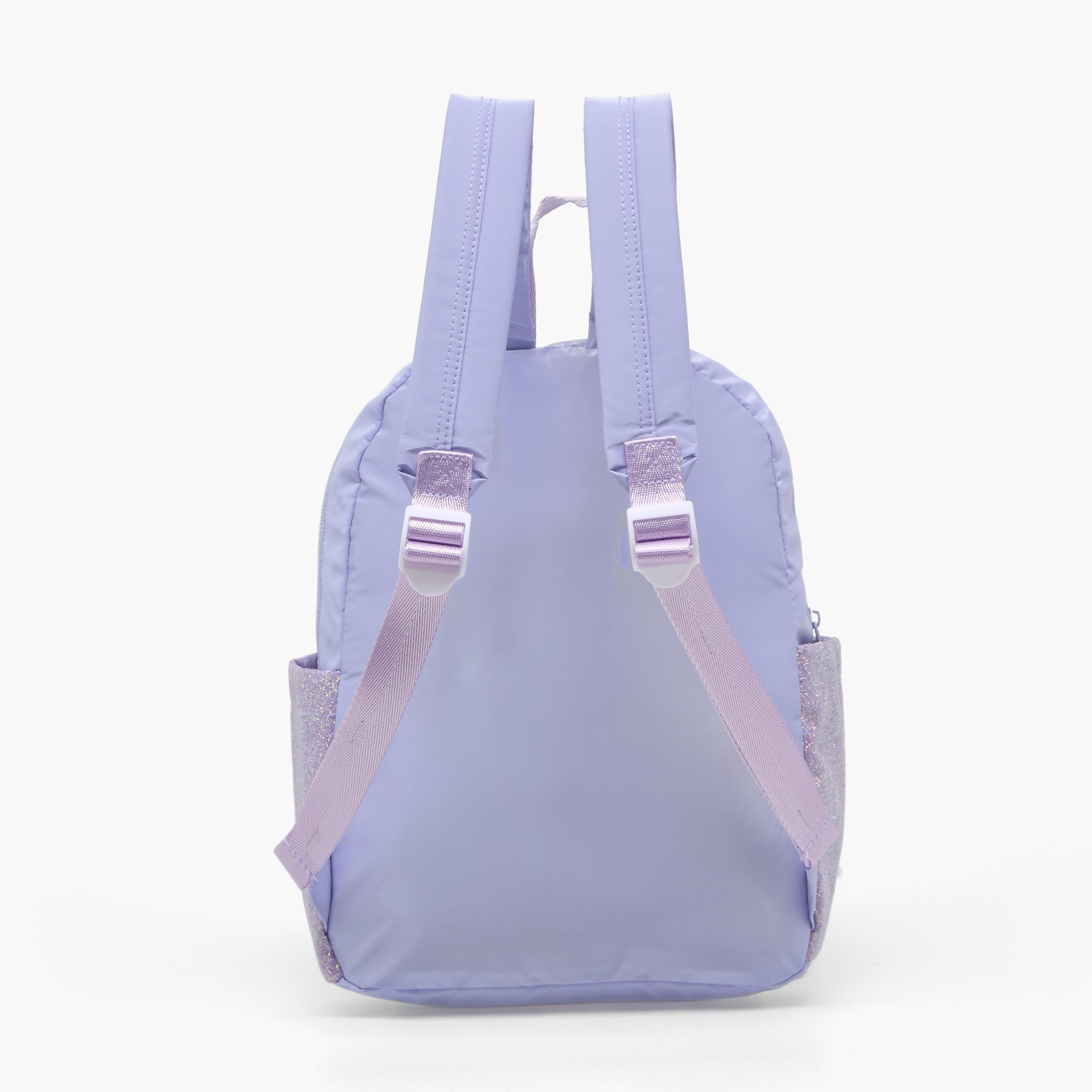 شنطة ظهر للبنات 5-8 سنوات بأحزمة كتف مبطنة وزينة حورية من آيكون - 13 بوصة-school-bagsandbackpacks-backpacks-image-7