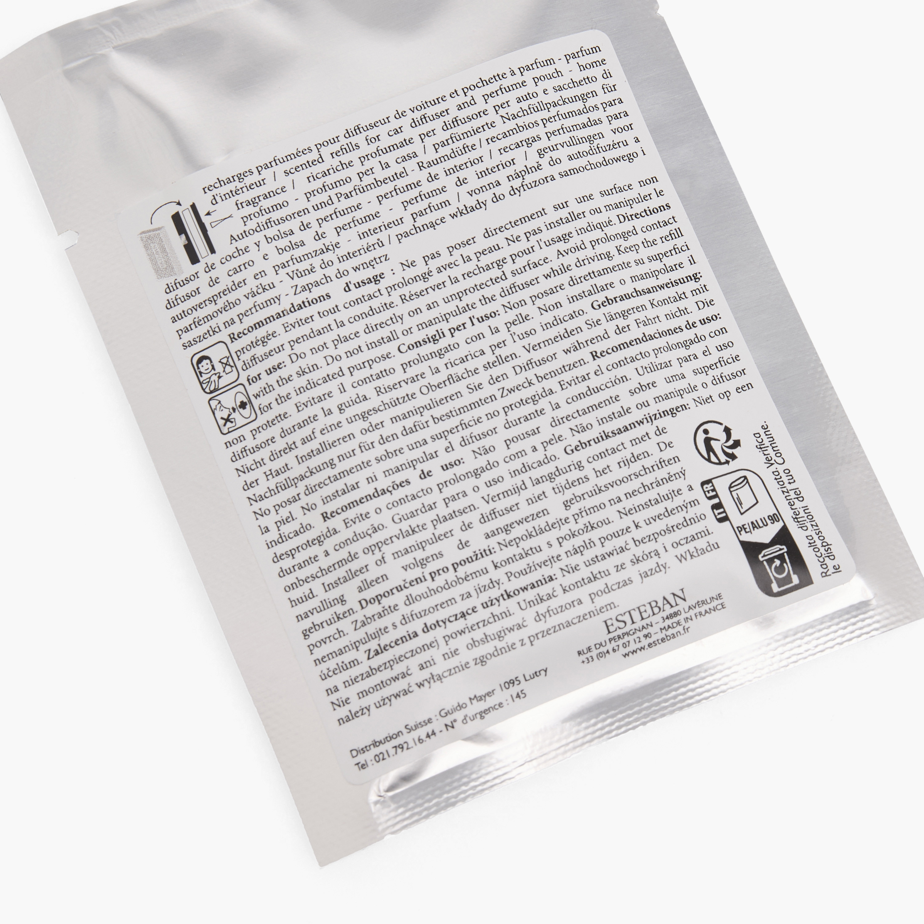 موزع عطور للسيارة قابل لإعادة التعبئة برائحة آيريس كشمير من إستيبان-household-homefragrance-carfragrance-image-10