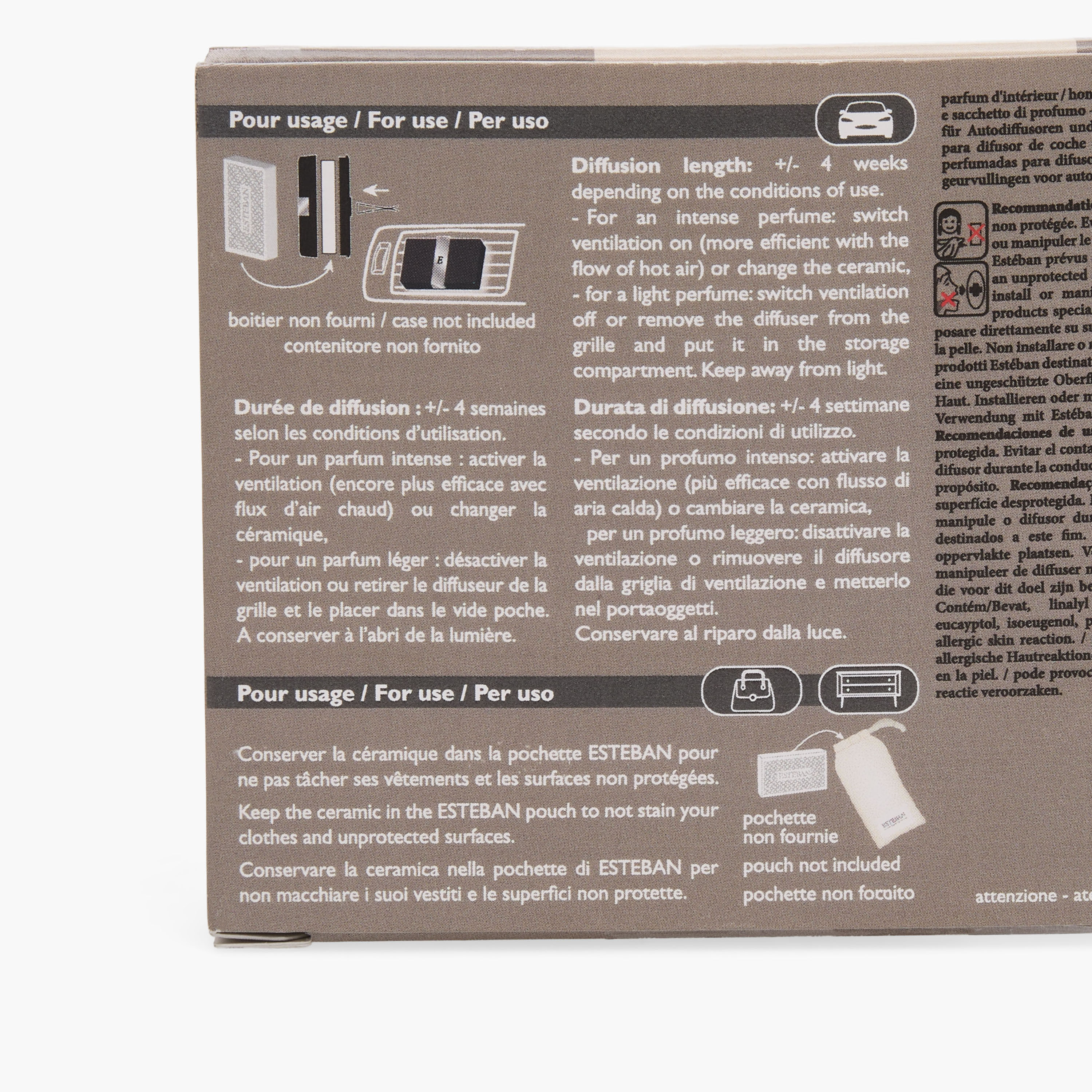 عبوات إعادة تعبئة معطرة سيدر لموزع عطور سيارة من إستيبان - طقم من قطعتين-household-homefragrance-carfragrance-image-5