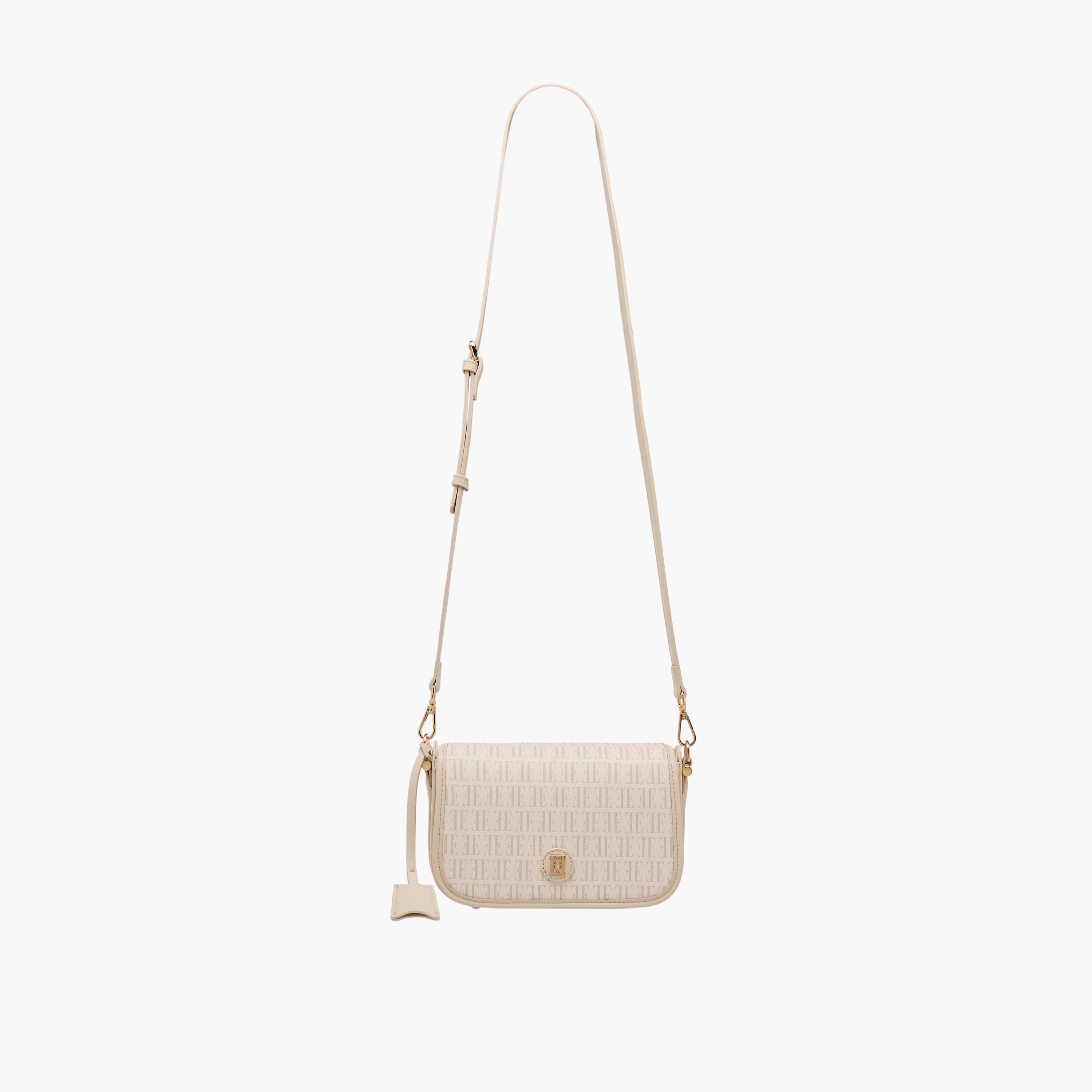شنطة كروس بودي بطبعات مونوجرام وحزام قابل للفصل من إيل-women-bagsandwallets-handbags-image-2