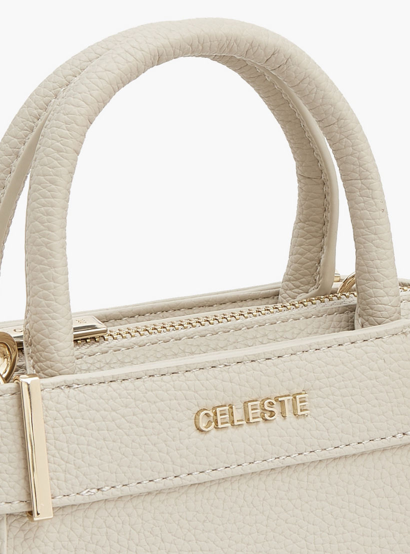Celeste Textured Satchel Bag with Detachable Strap-women-bagsandwallets-handbags-image-7